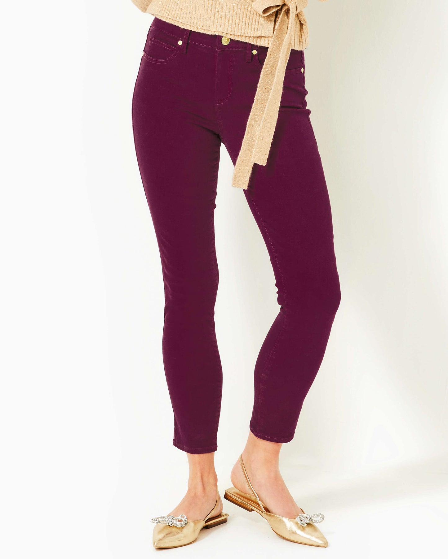 SOUTH OCEAN HIGH RISE SKINNY JEANS
