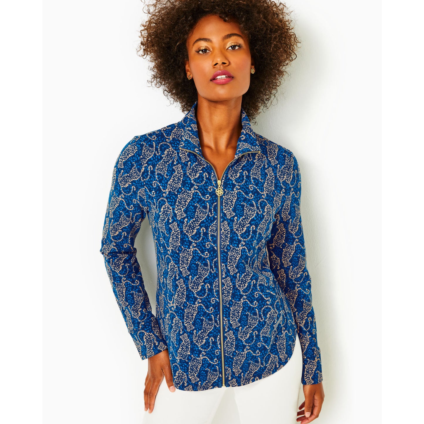 LEONA UPF 50+ ZIP-UP