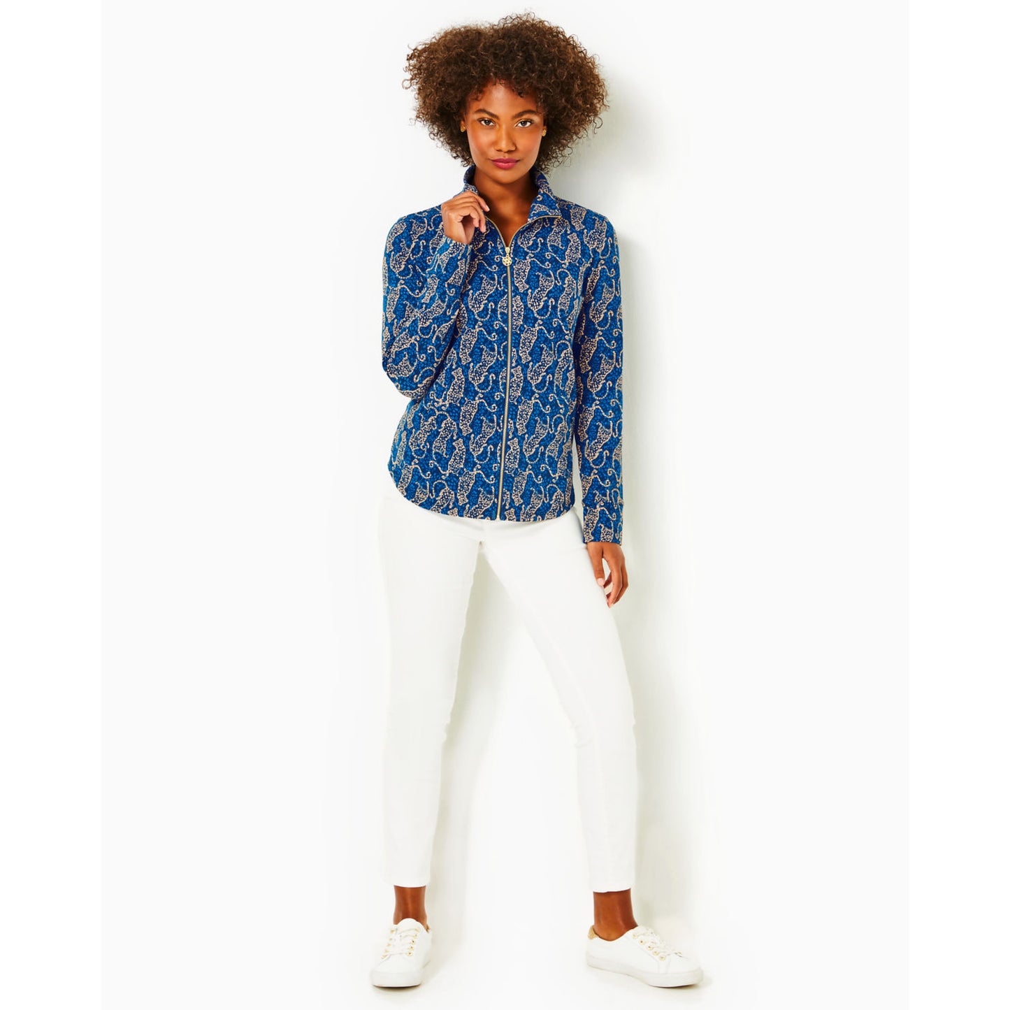 LEONA UPF 50+ ZIP-UP