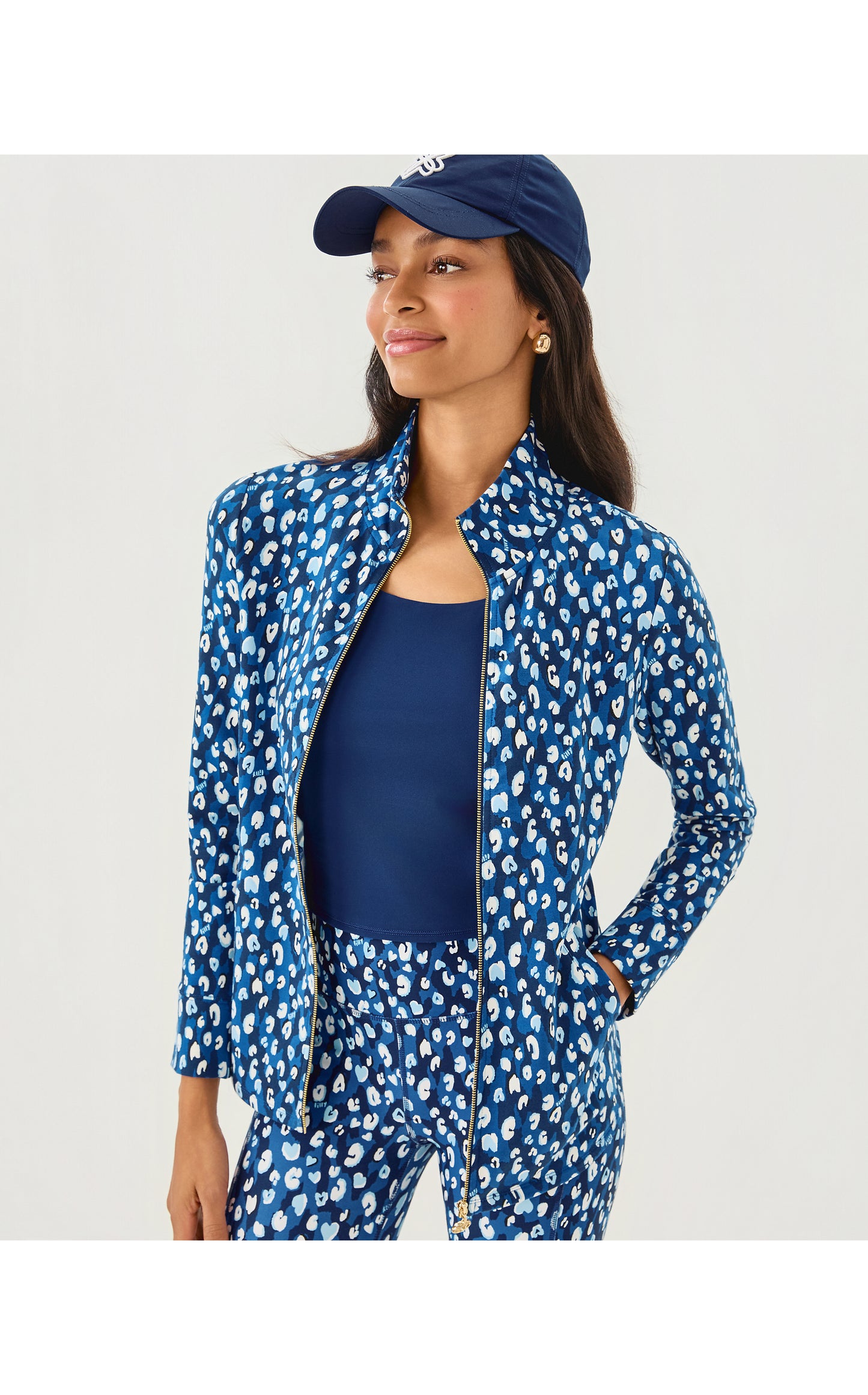 LEONA UPF 50+ ZIP-UP