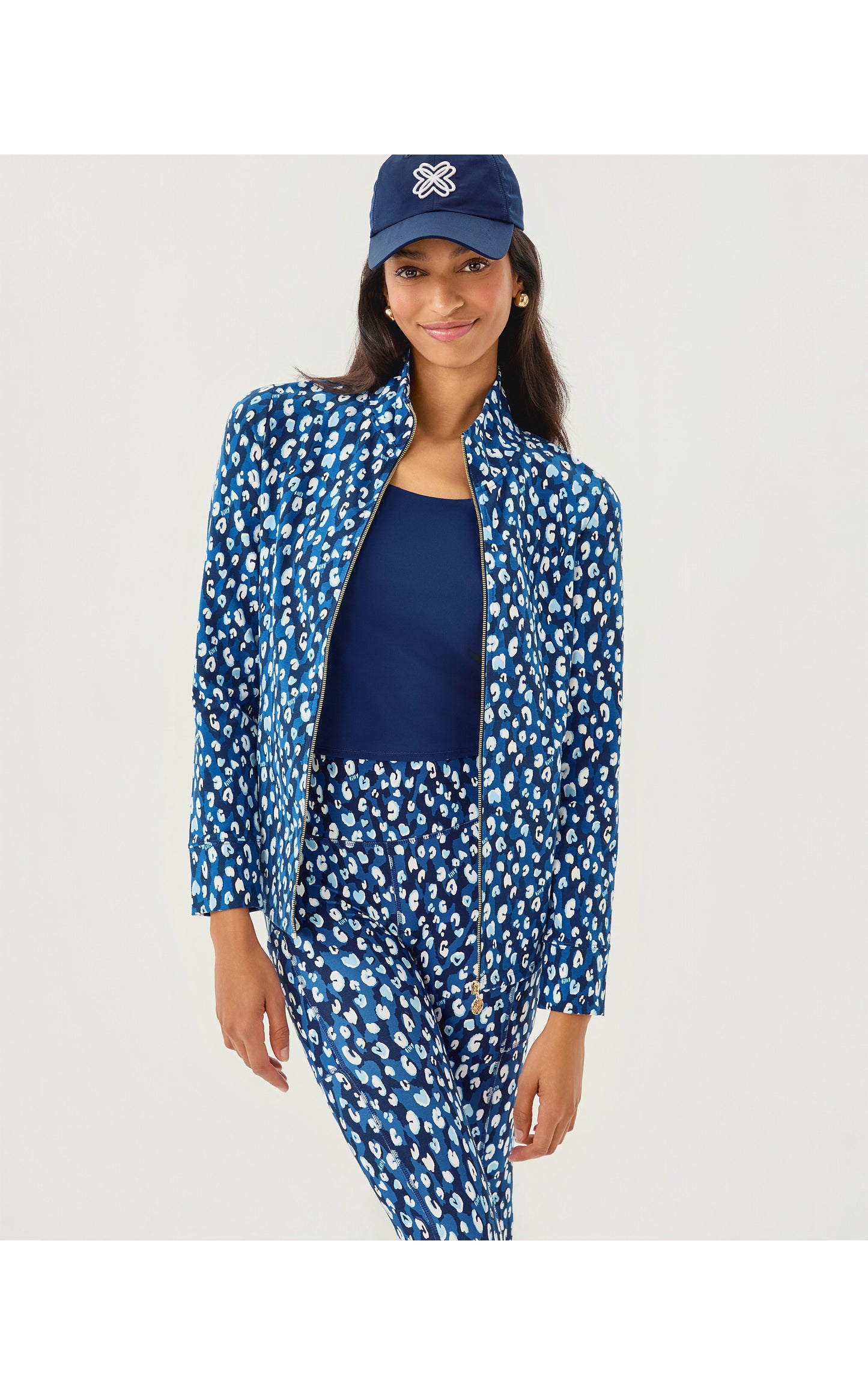 LEONA UPF 50+ ZIP-UP