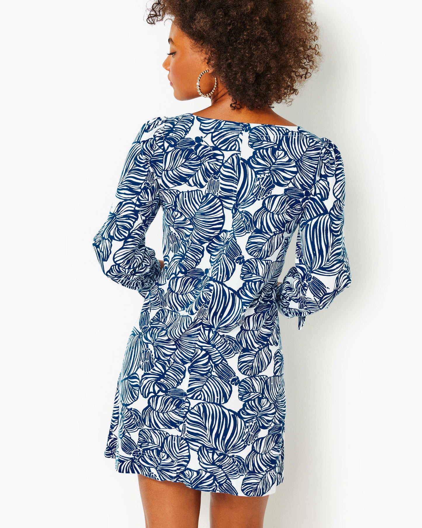 CATH 3/4 SLEEVE DRESS