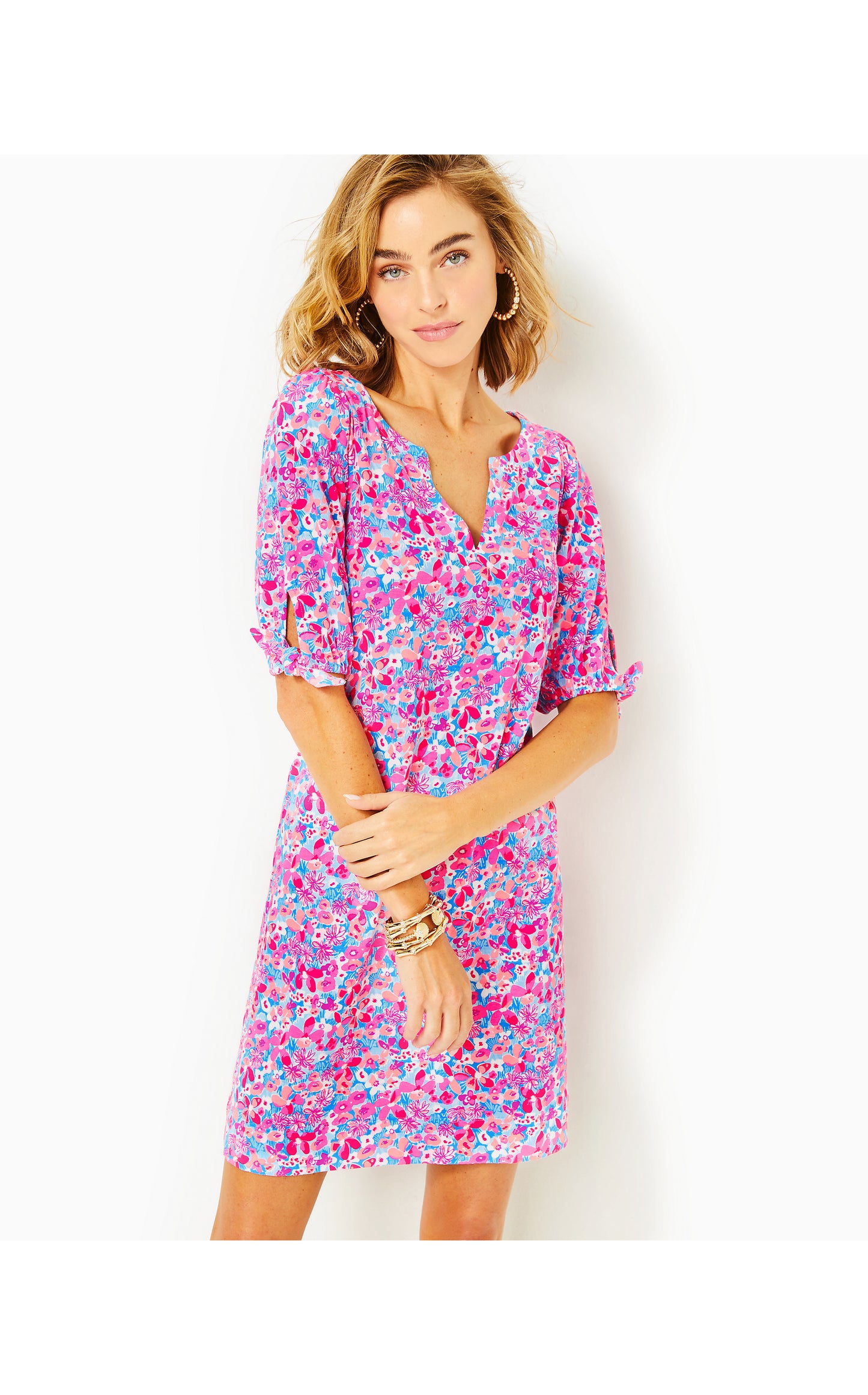 EASLEY SHORT SLEEVE DRESS