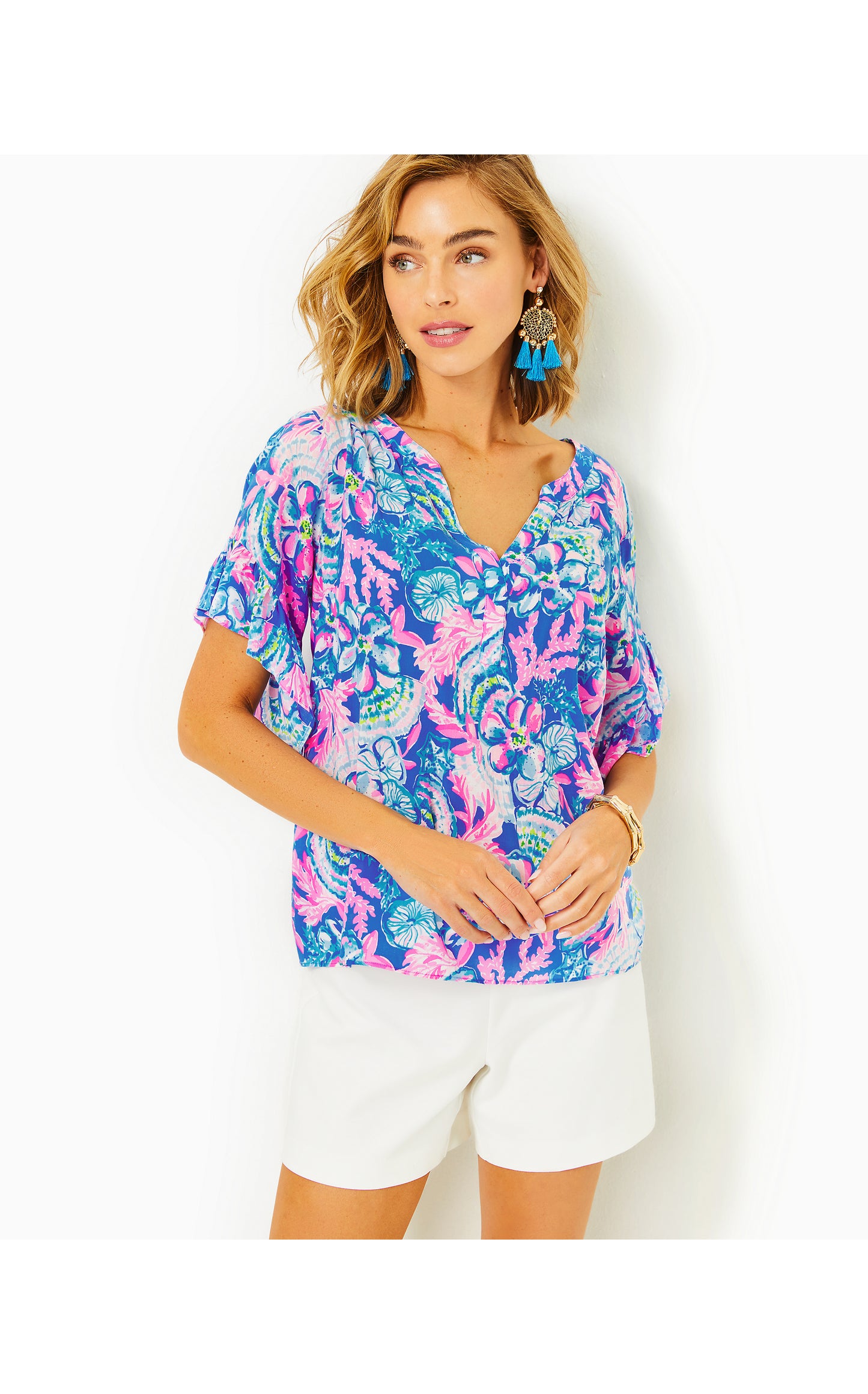QUINNA SHORT SLEEVE TOP