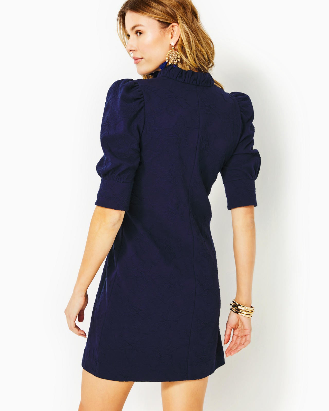 ELSEY ELBOW SLEEVE DRESS