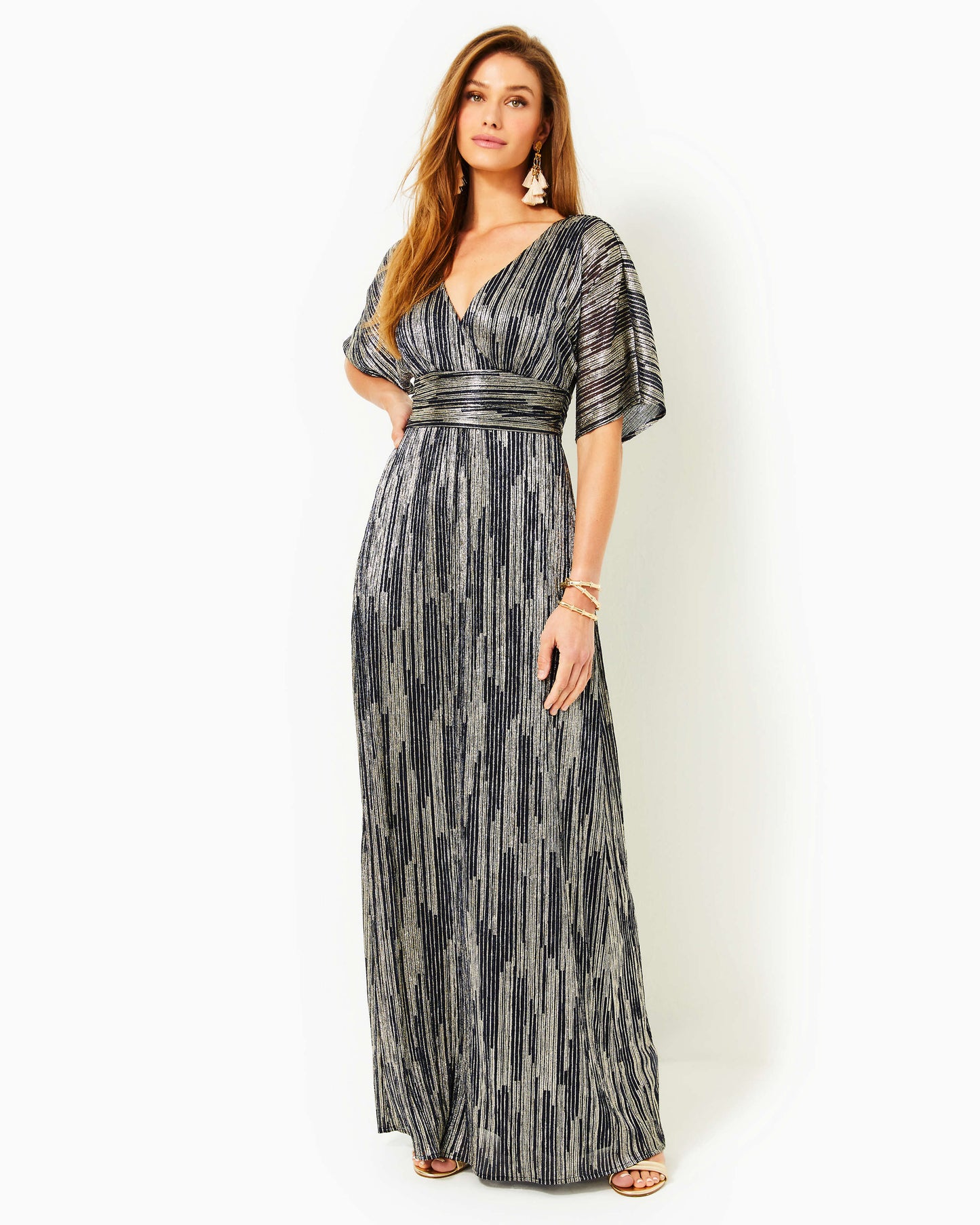 PARIGI ELBOW SLEEVE MAXI