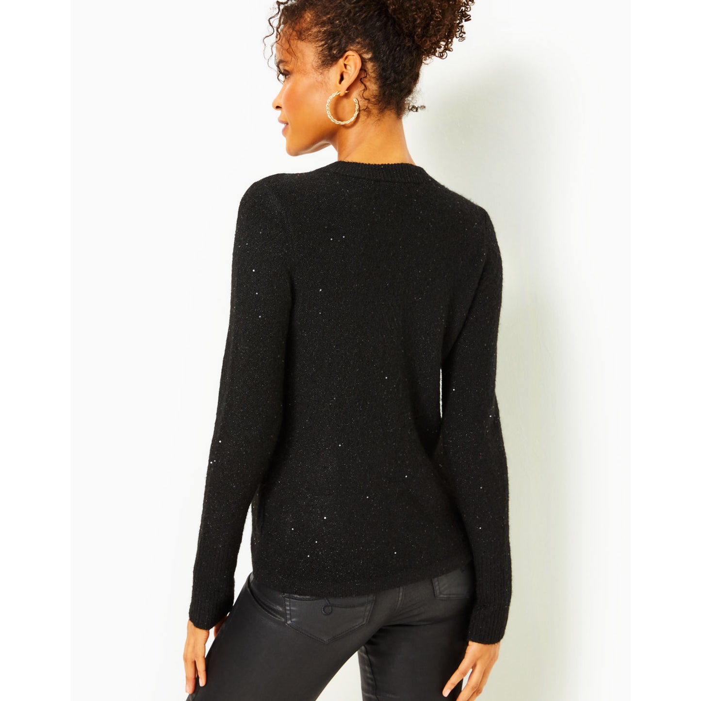 MORGEN SEQUIN SWEATER