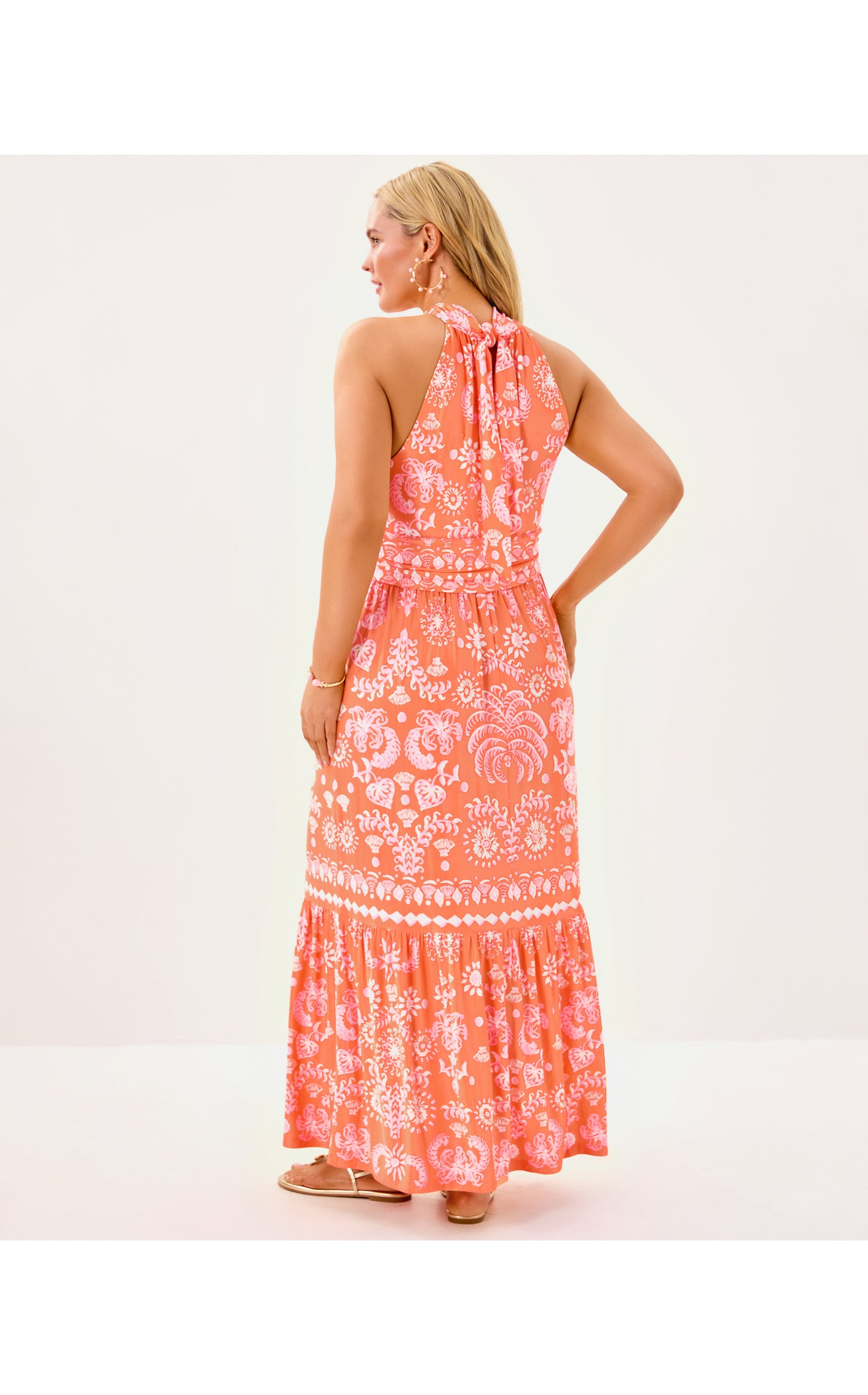 MONTECITO HALTER MAXI DRESS