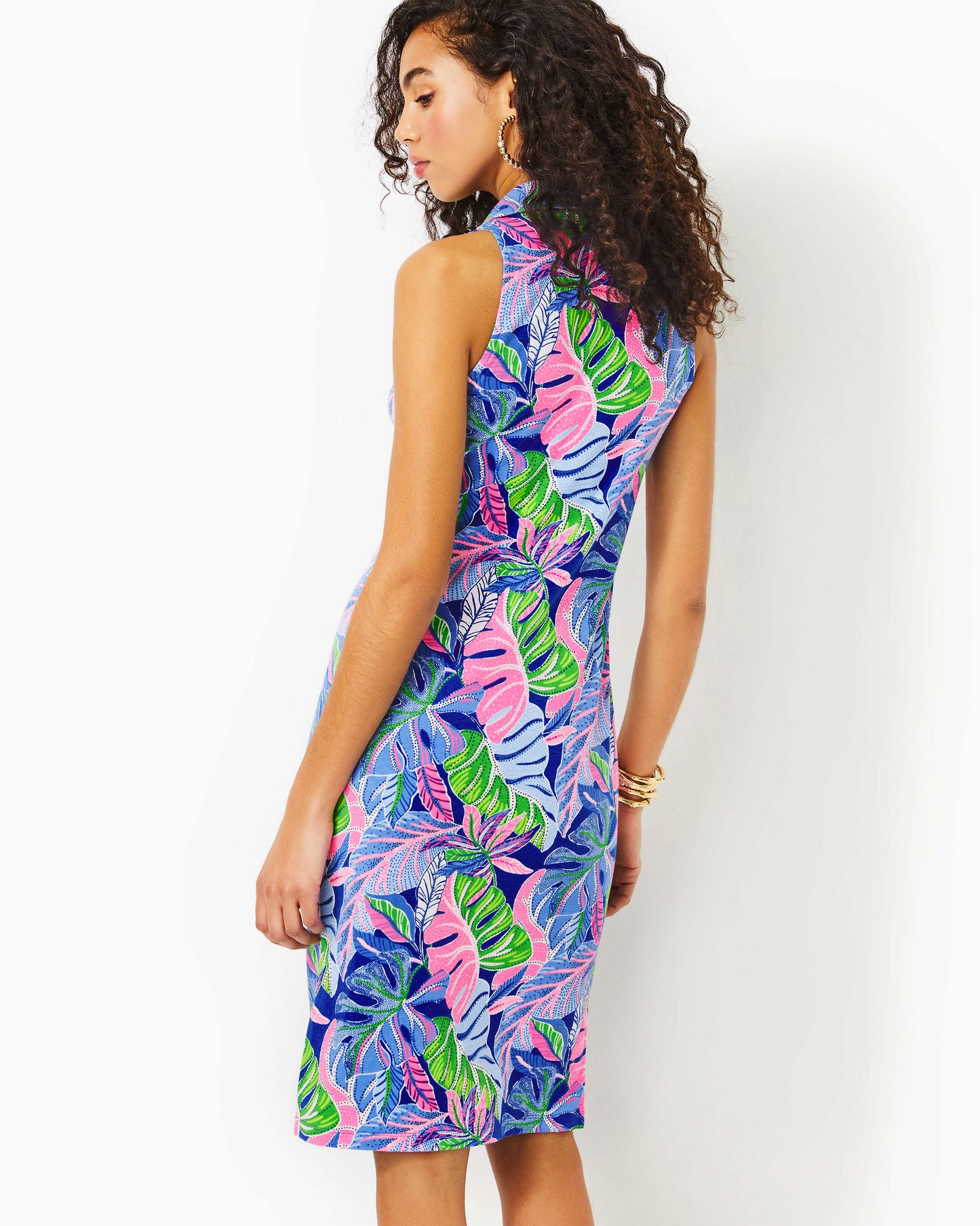 REEMA SLEEVELESS POLO DRESS