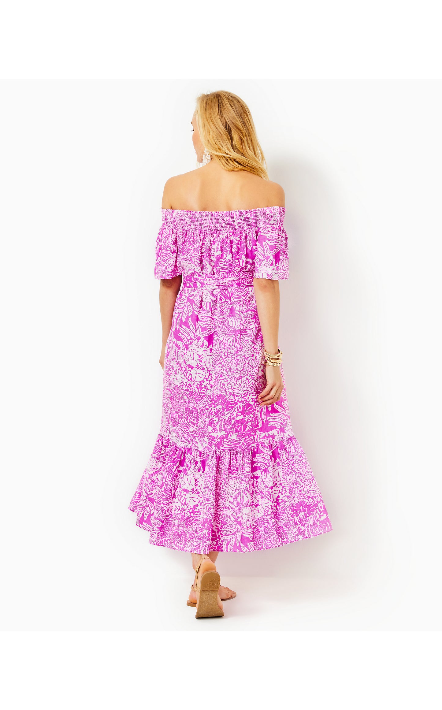 ISBELL OFF THE SHOULDER DRESS