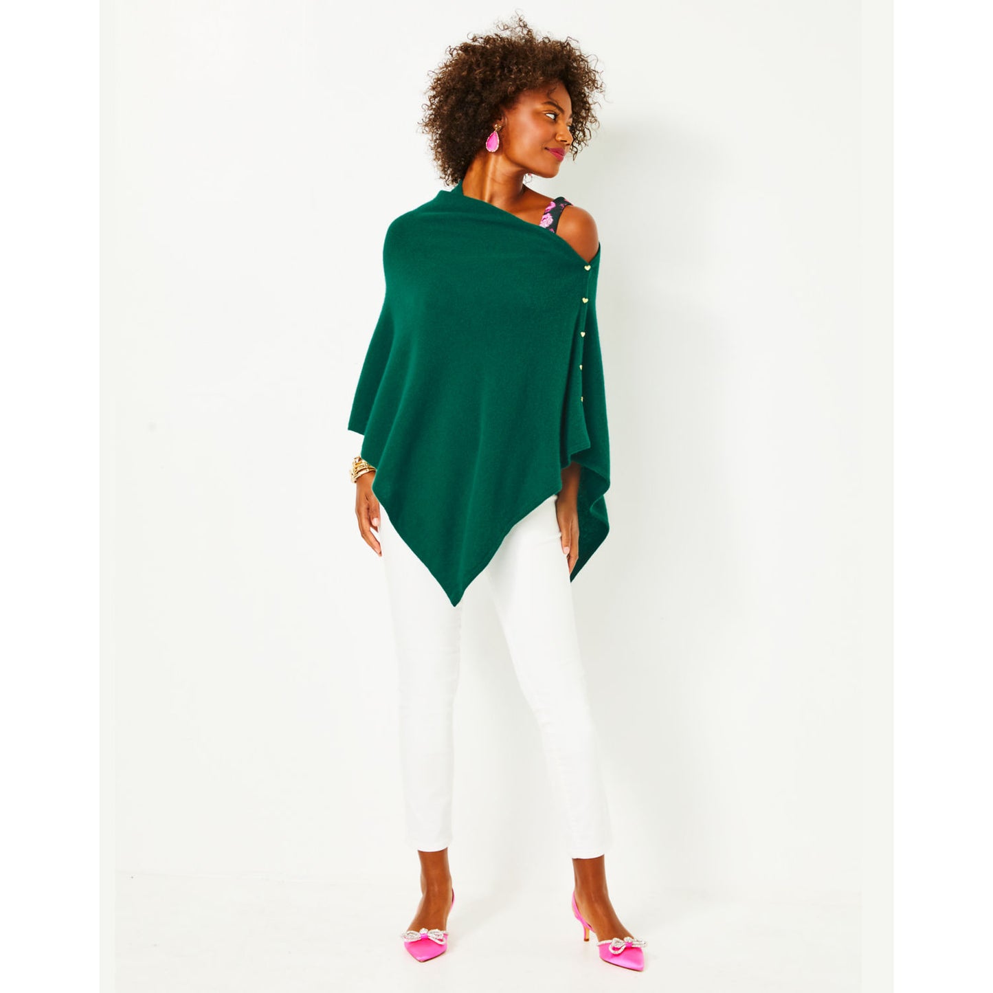 HARP CASHMERE WRAP