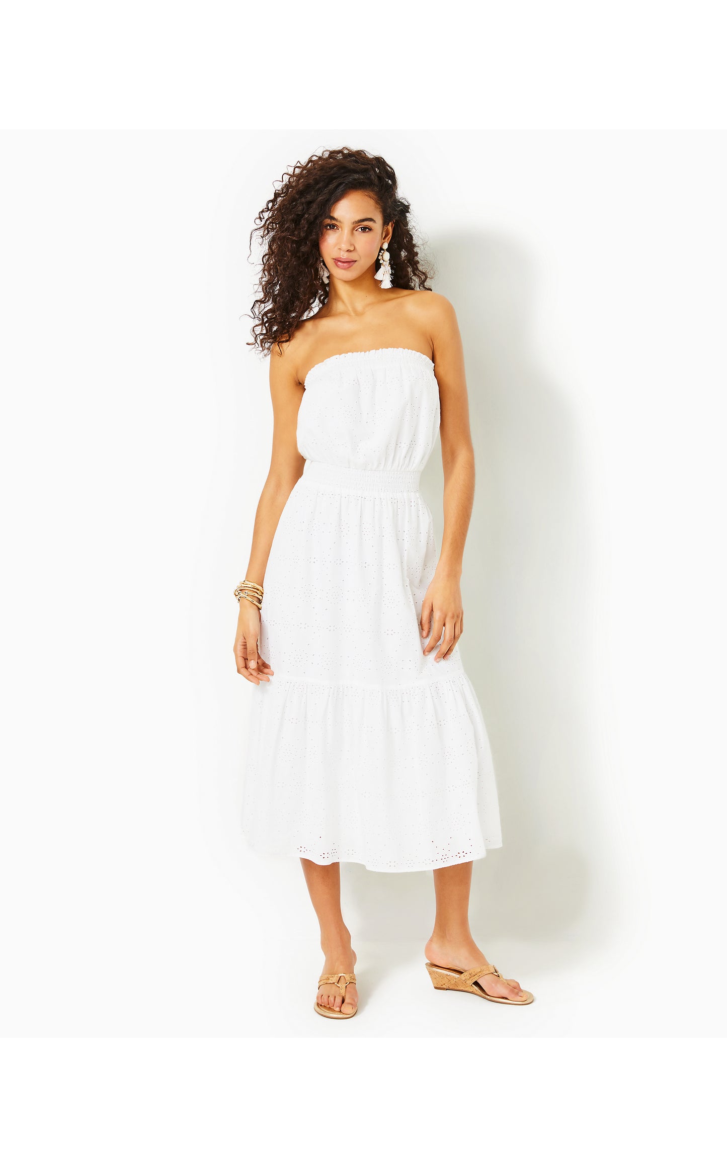 NIKOLE STRAPLESS DRESS