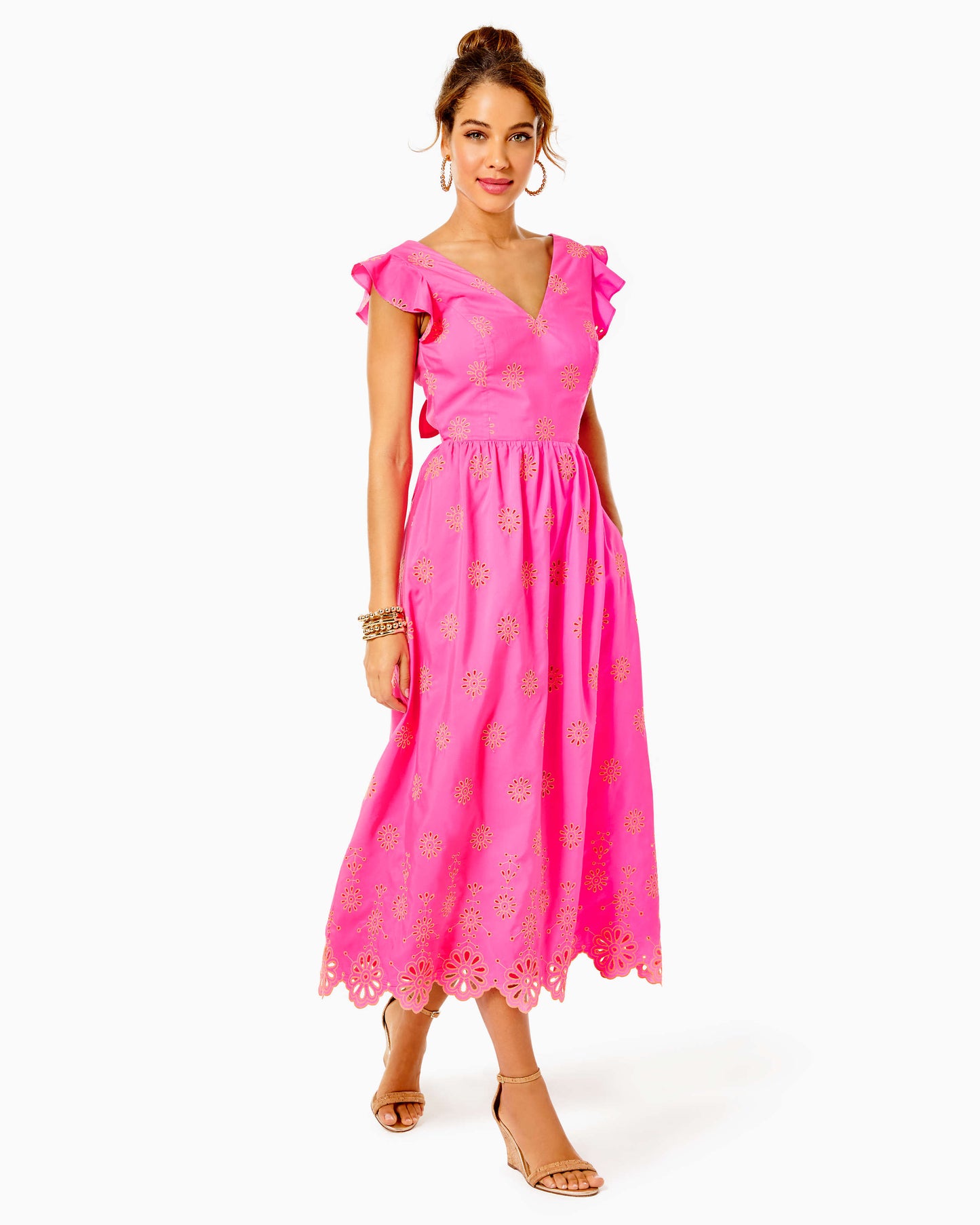 LILLYANNE FLUTTER SLEEVE