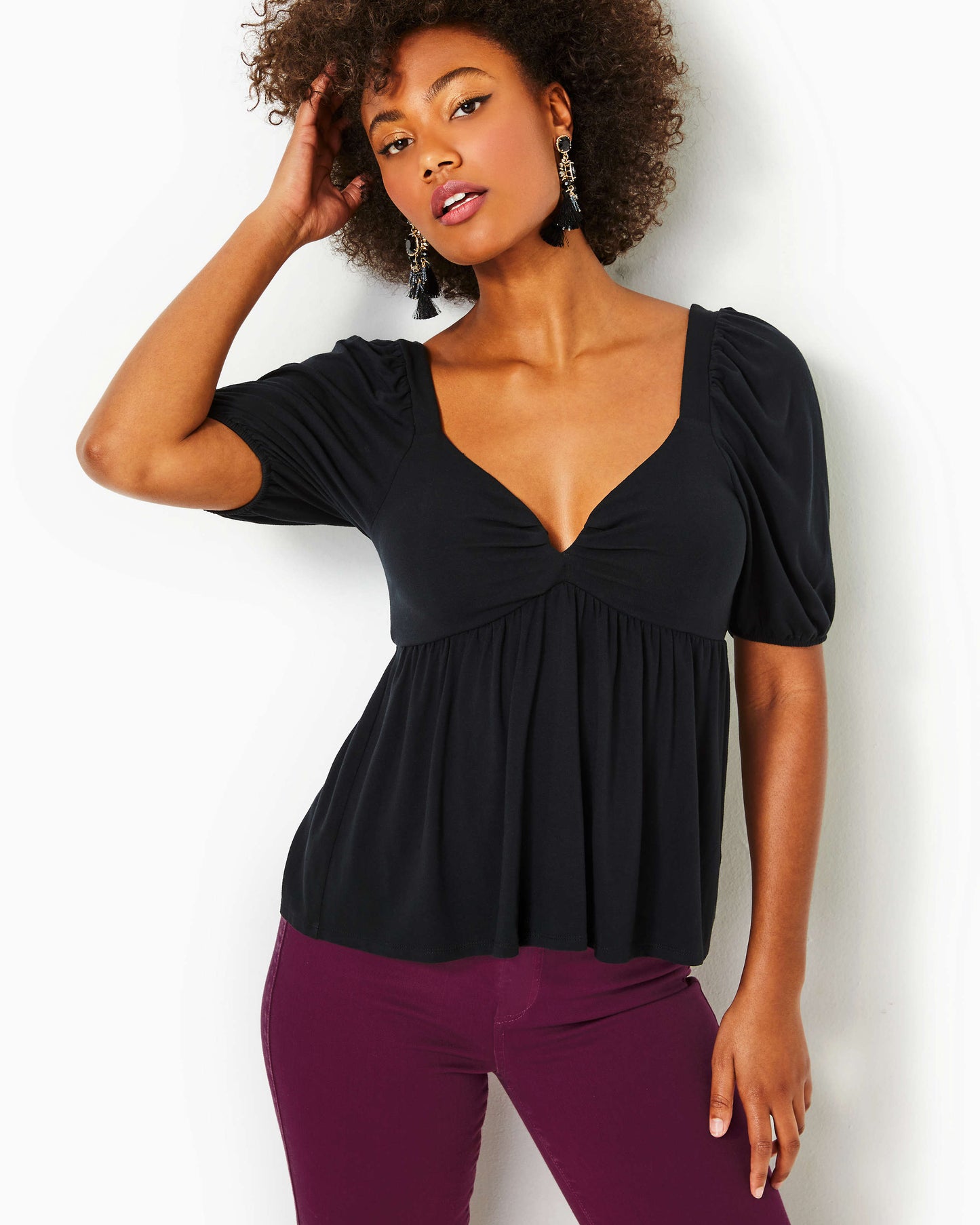 FLORIANA KNIT TOP