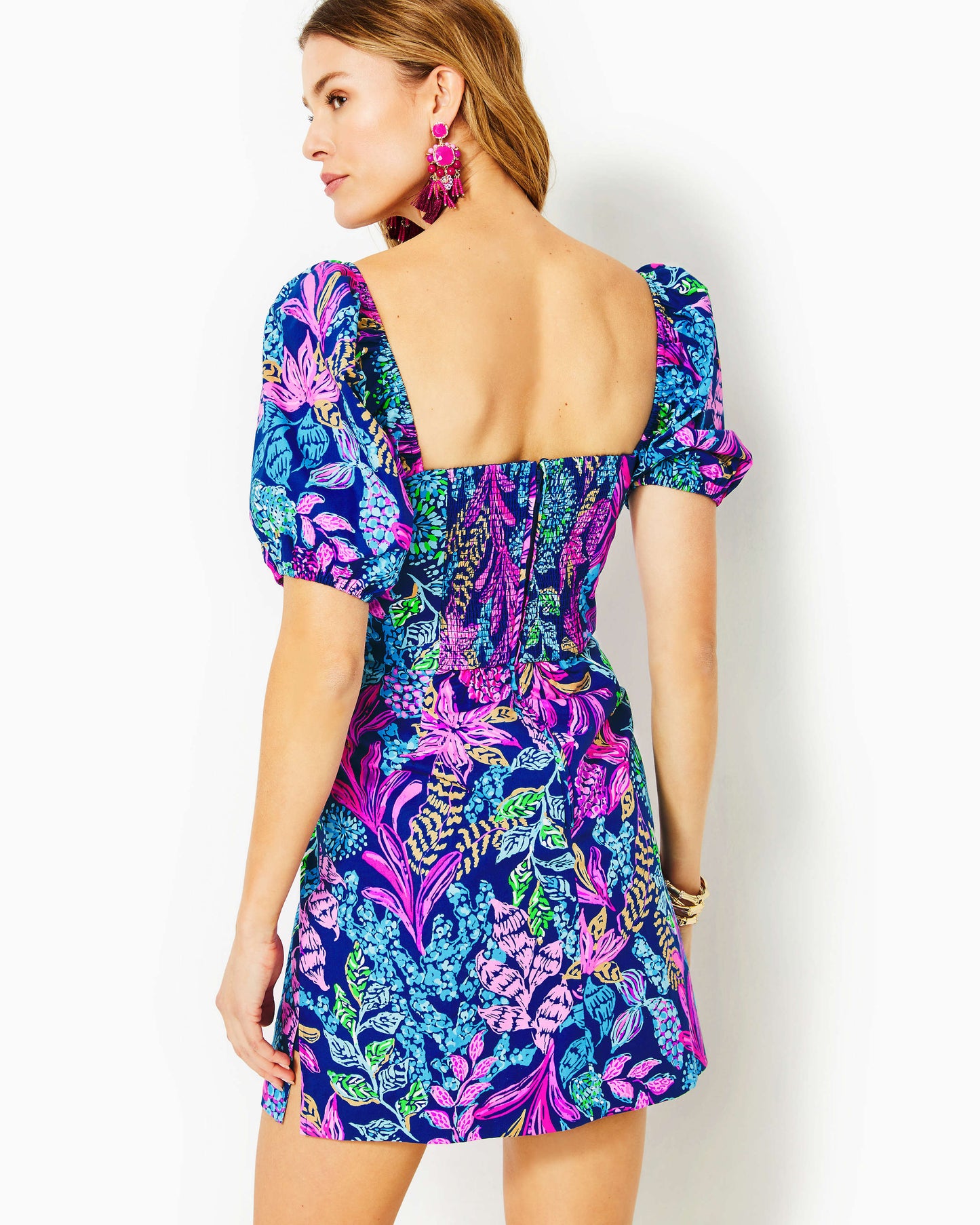 MORENA SHORT-SLEEVE ROMPER
