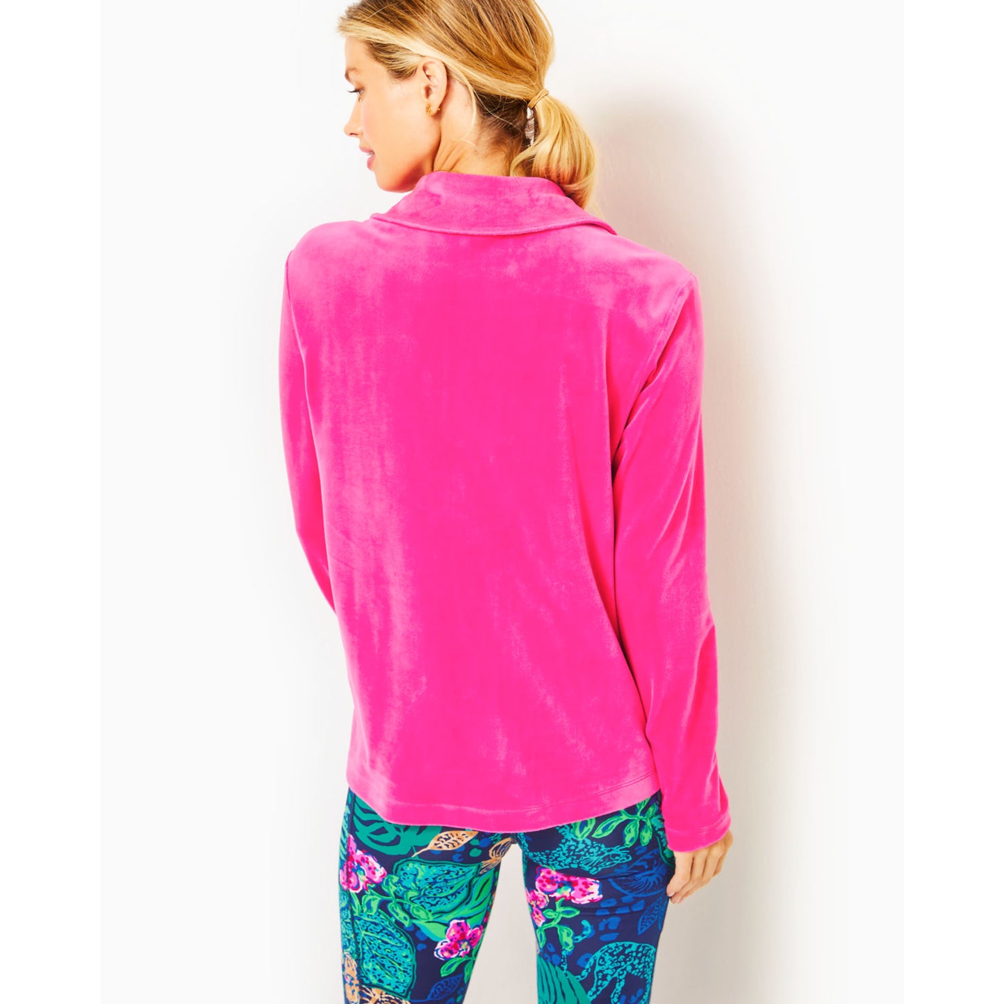 AUGUST VELOUR PULLOVER