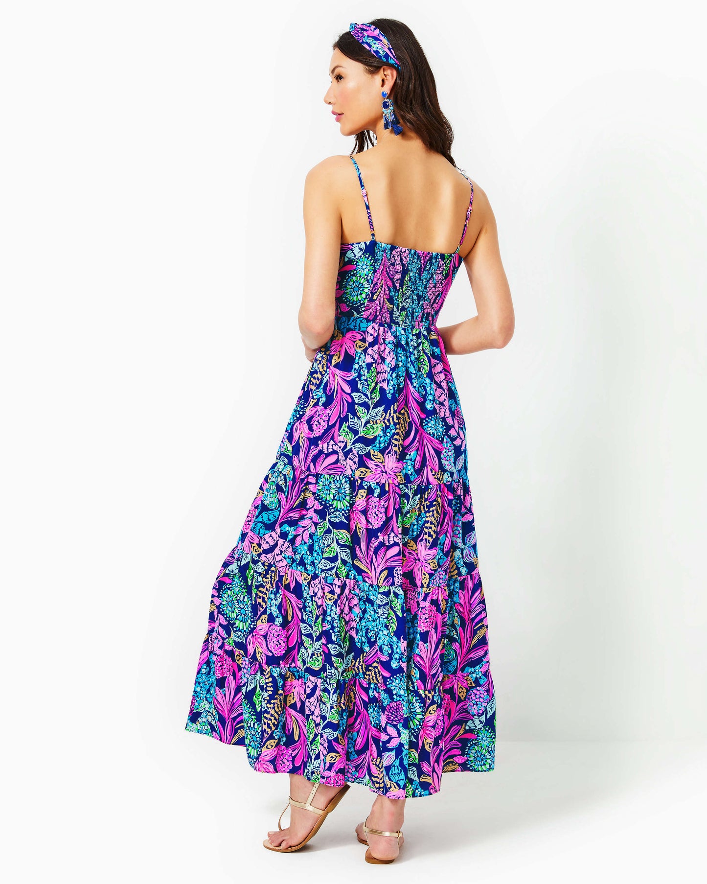JOELLANE TIERED MAXI DRES