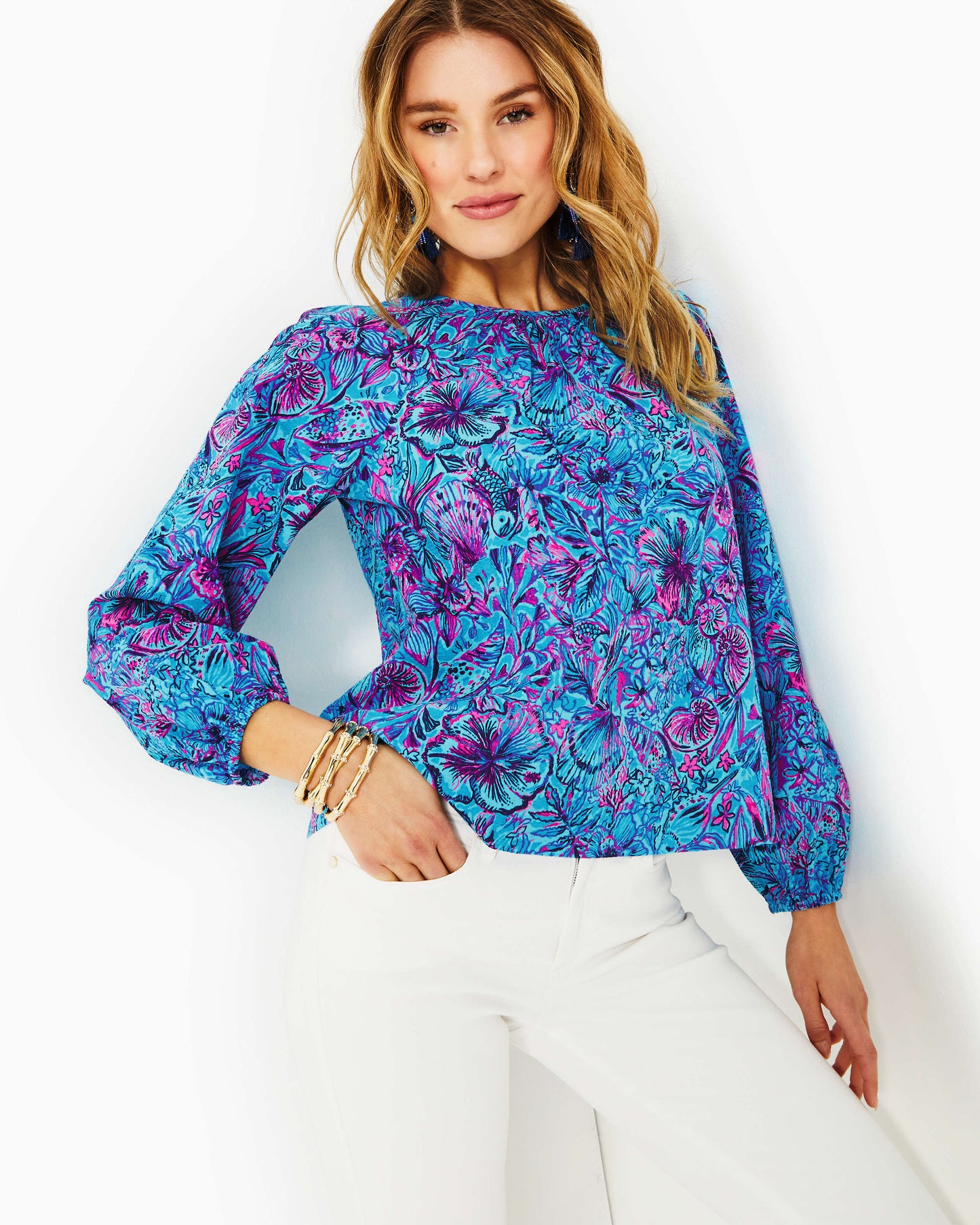 RILYNN LONG SLEEVE COTTON