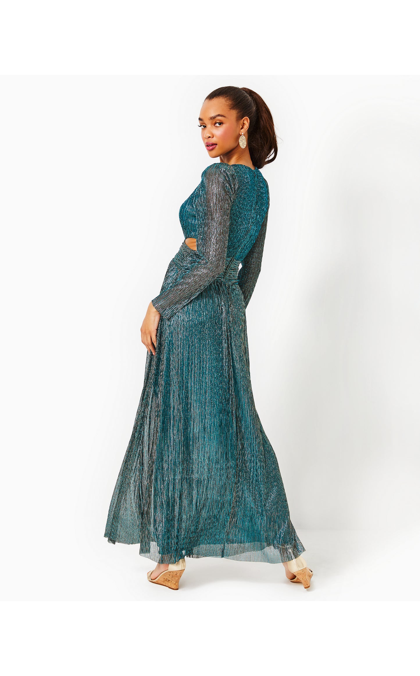 LATRICE LONG SLEEVE MAXI