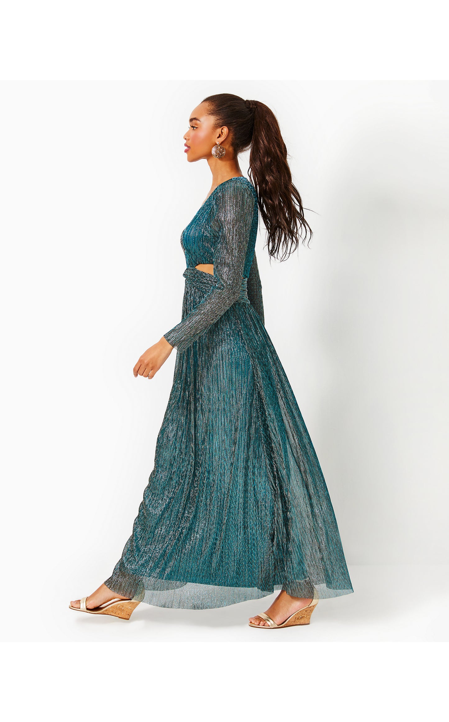 LATRICE LONG SLEEVE MAXI