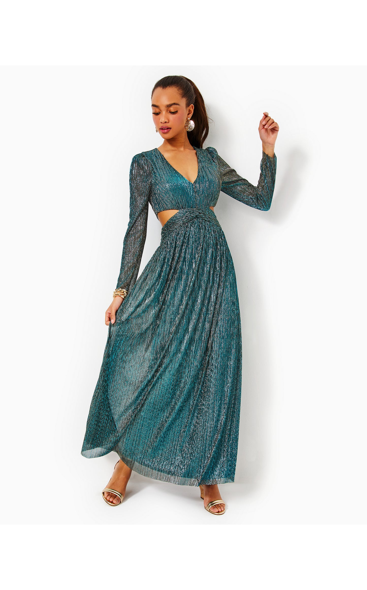 LATRICE LONG SLEEVE MAXI