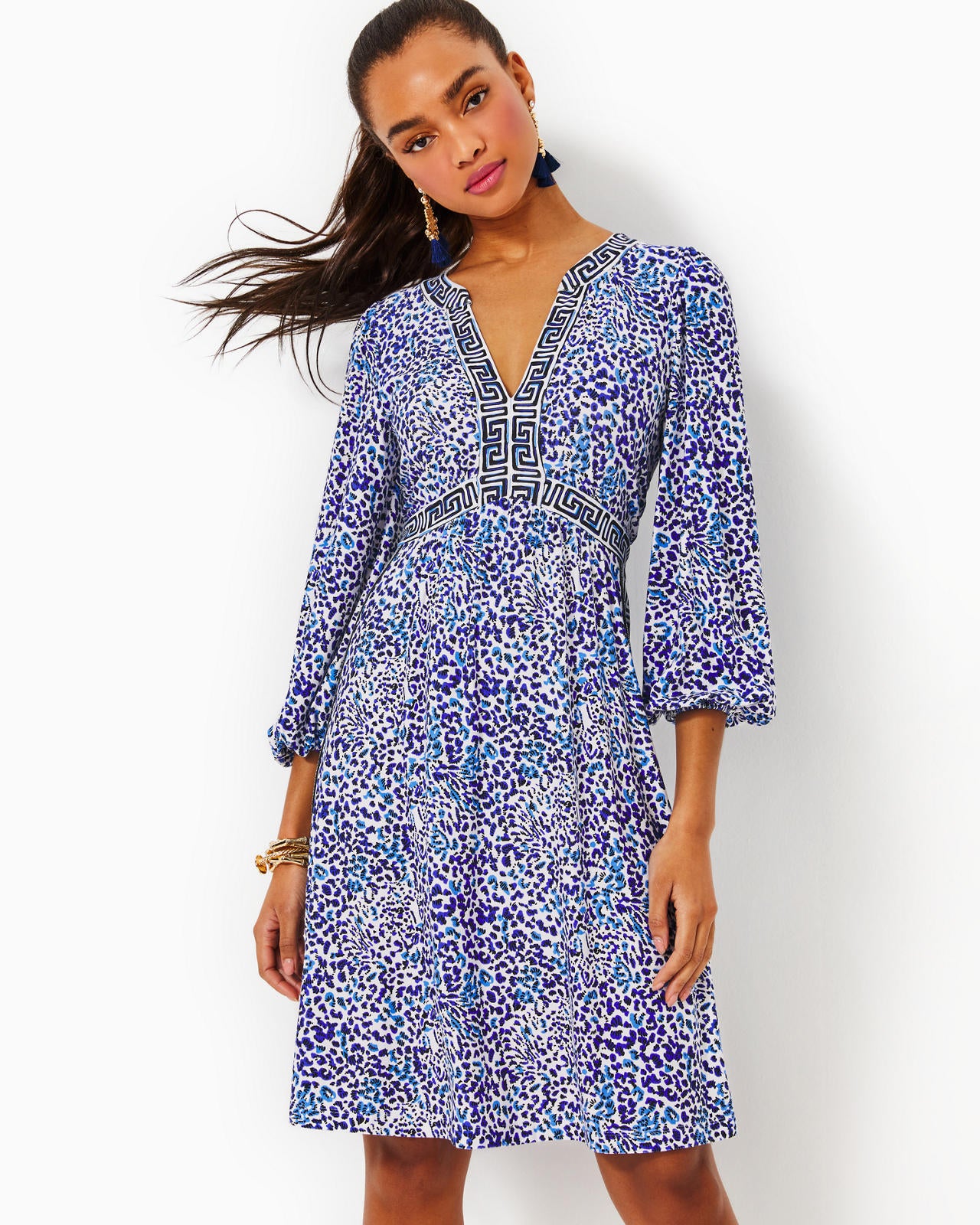 WEXLEE 3/4 SLEEVE DRESS