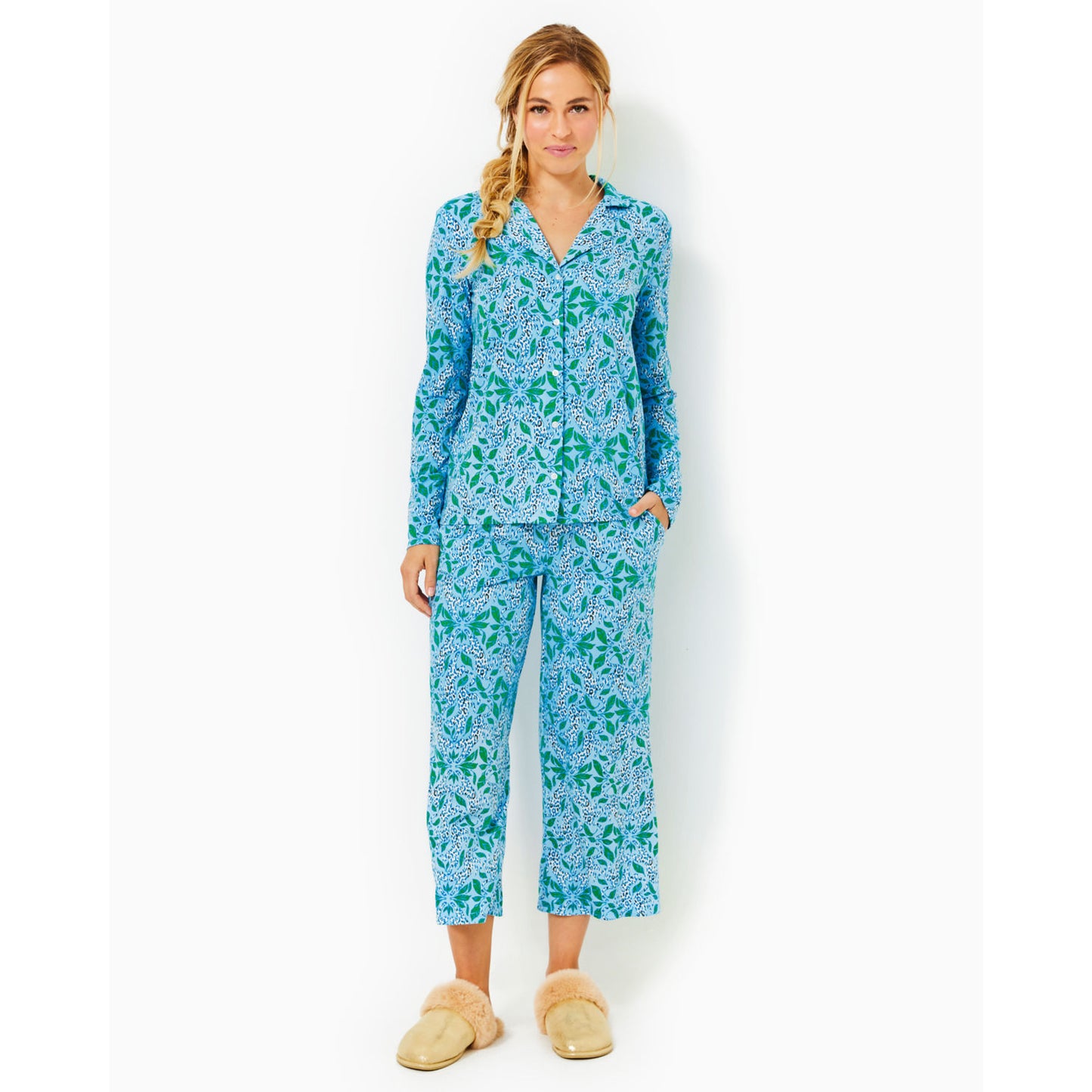 PJ KNIT CROP PANT