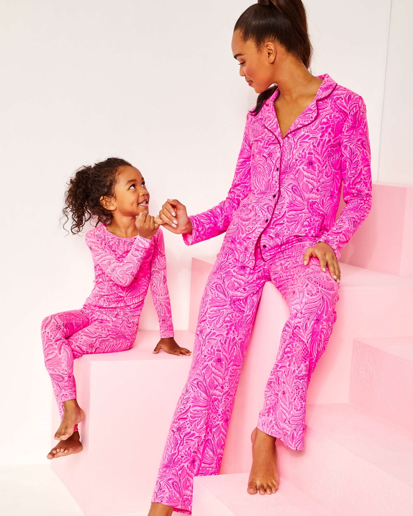 PJ KNIT LS BUTTON-UP TOP
