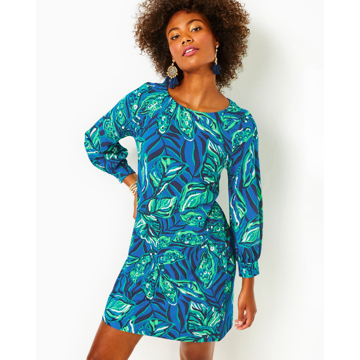 ELIANNA 3/4 SLEEVE DRESS