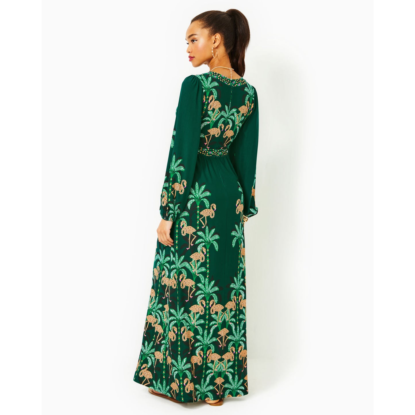 WEXLEE LONG SLEEVE MAXI DRESS