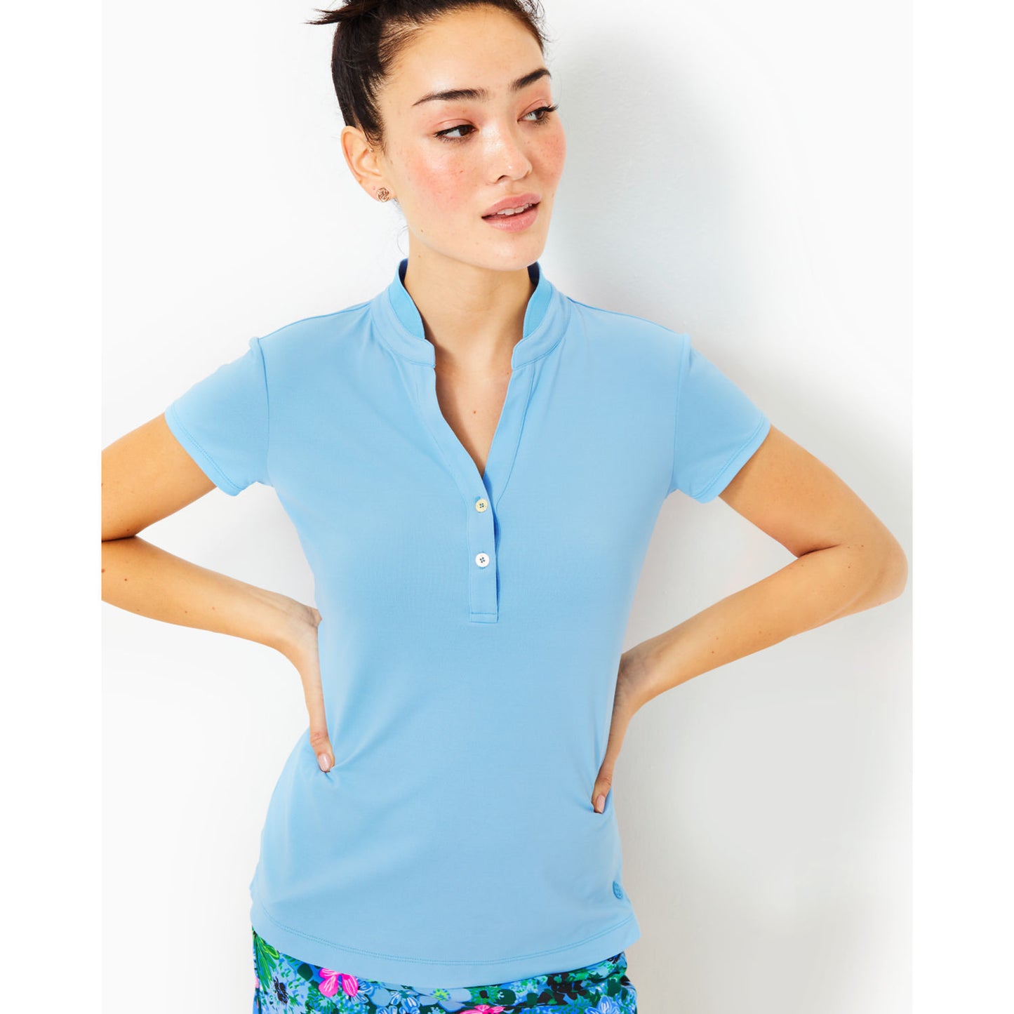 FRIDA RIB COLLAR POLO
