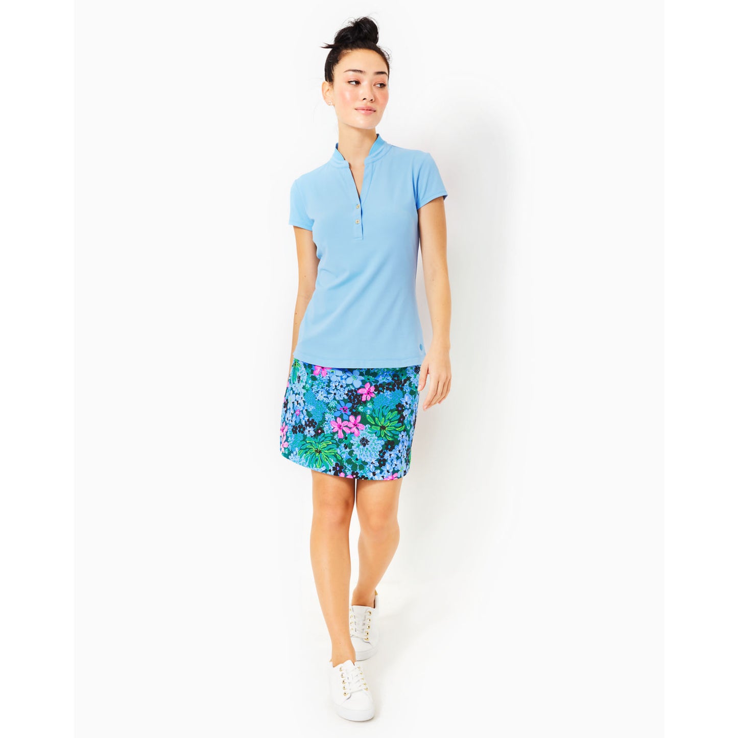 FRIDA RIB COLLAR POLO