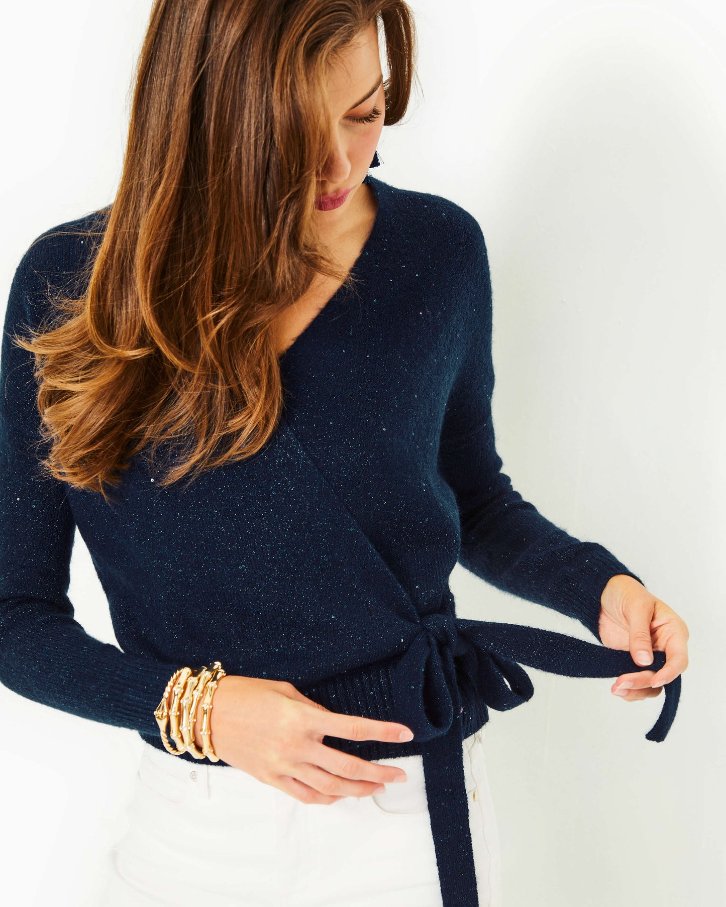 DIXIE WRAP SWEATER
