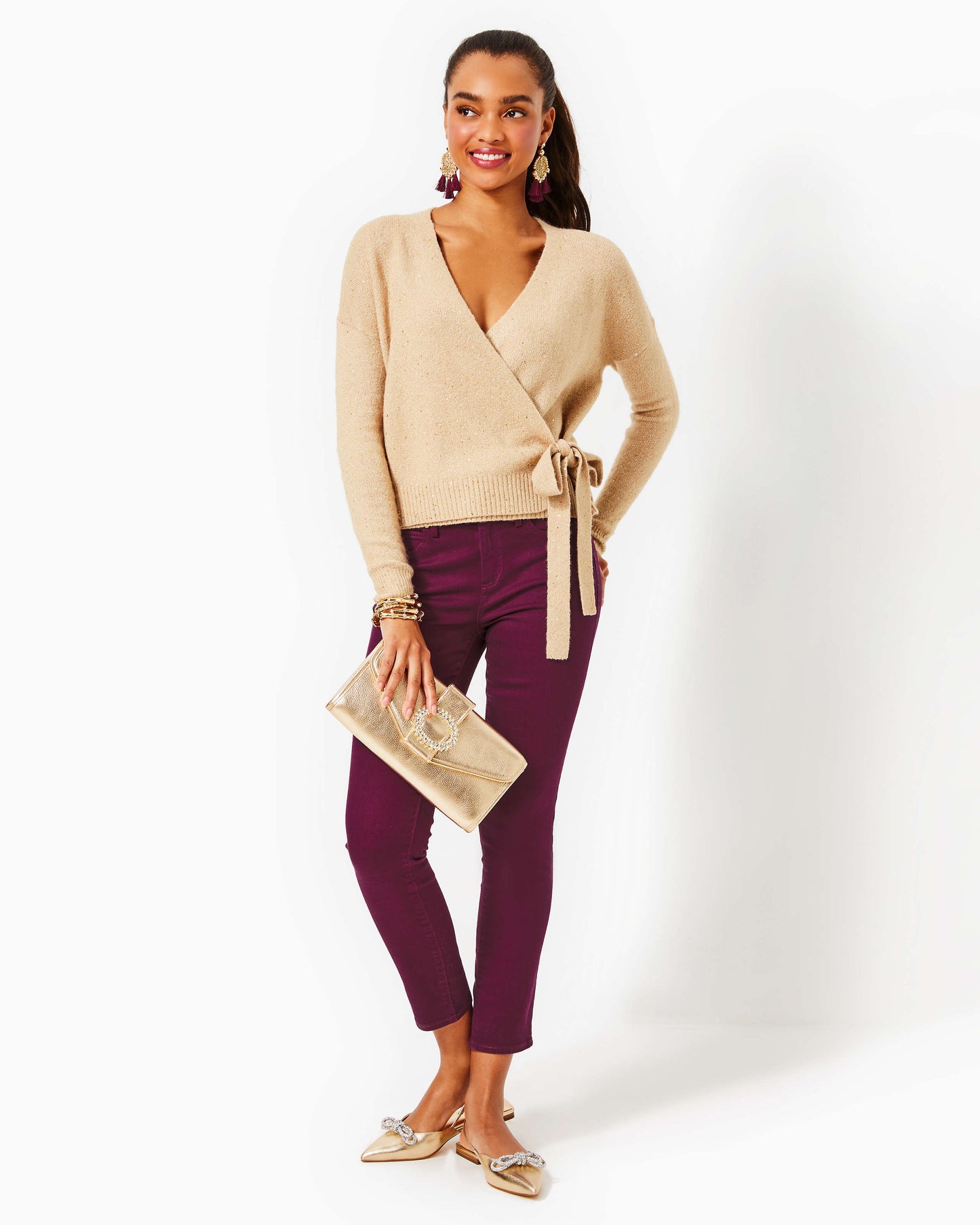 DIXIE WRAP SWEATER