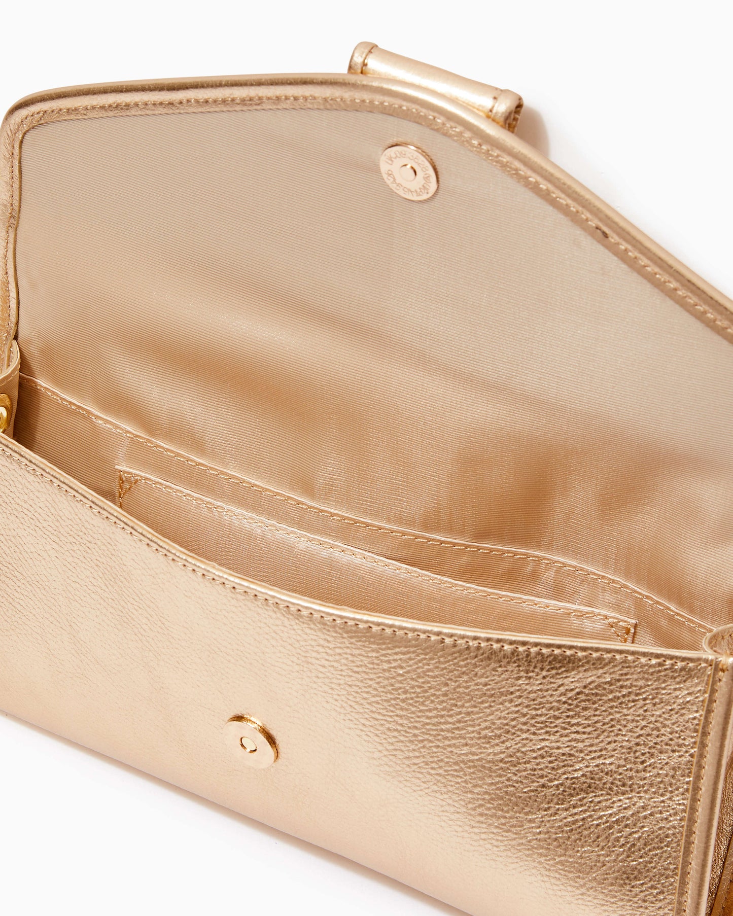 BENTON LEATHER CLUTCH
