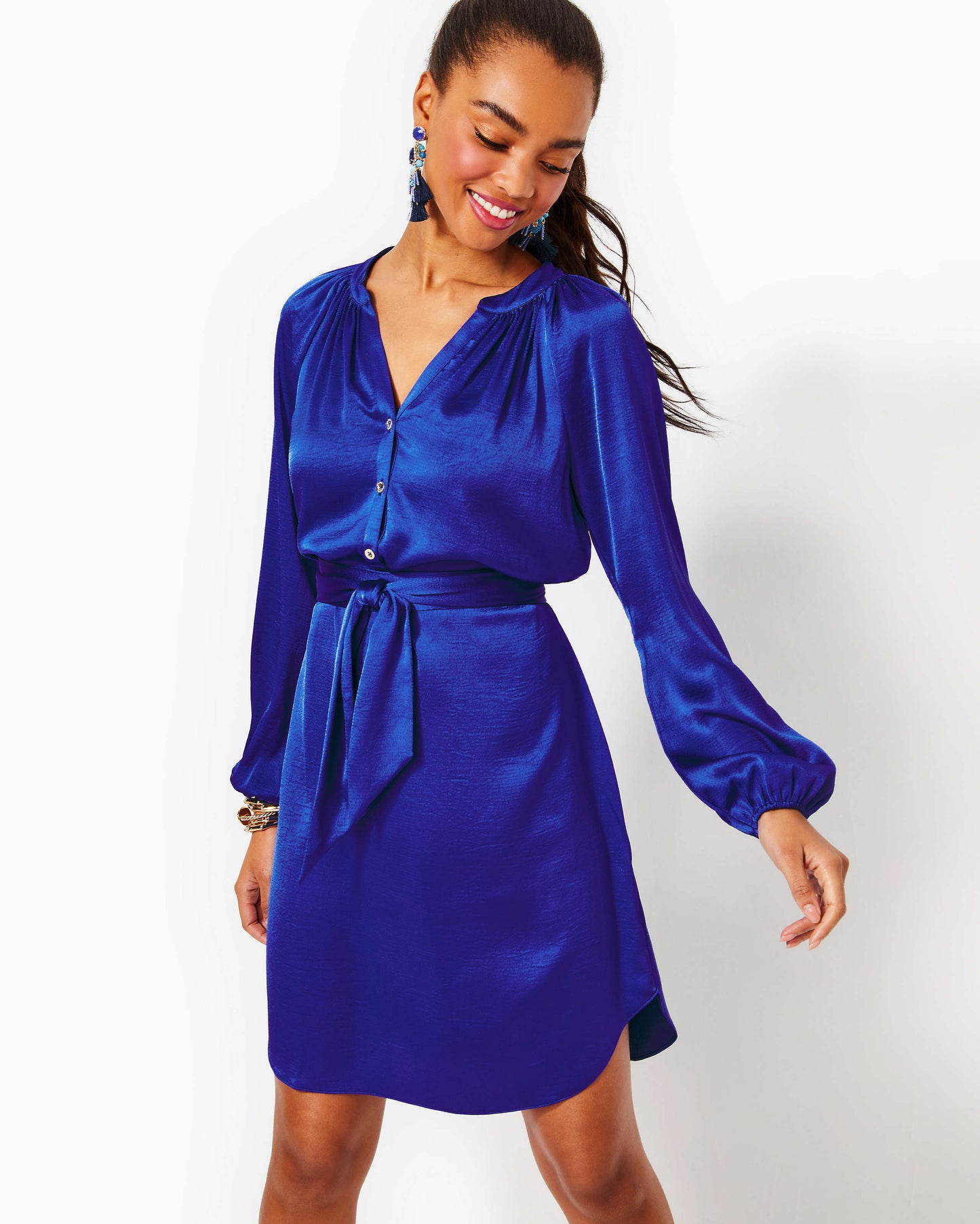 SAIGE LONG SLEEVE DRESS