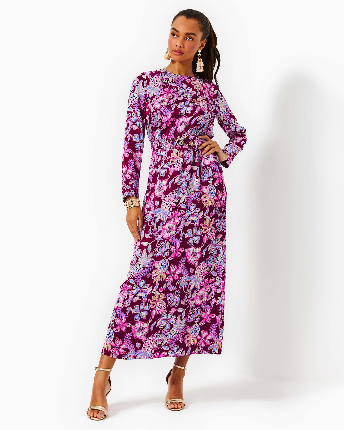 LEOLYNN LONG SLEEVE MAXI