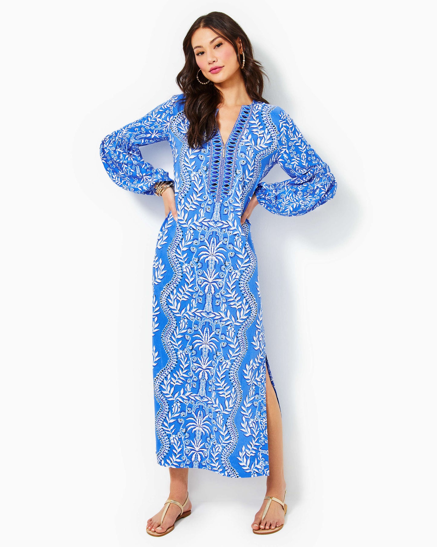 LAURELIE LONG SLEEVE MAXI