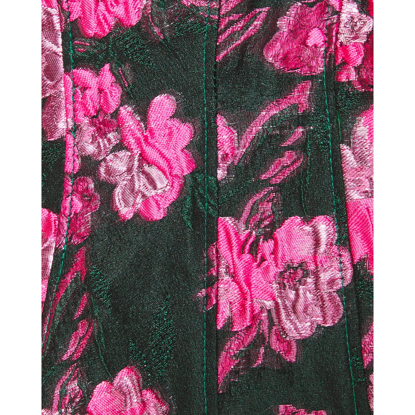 LEYA FLORAL JACQUARD TOP