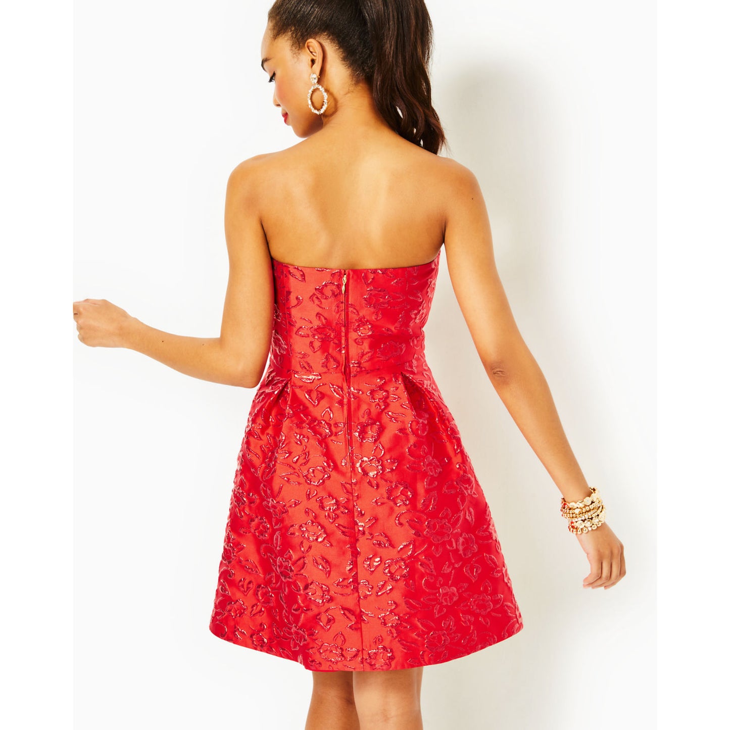 KATALEYA STRAPLESS FLORAL