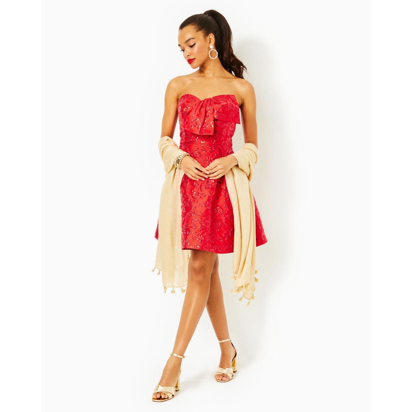 KATALEYA STRAPLESS FLORAL