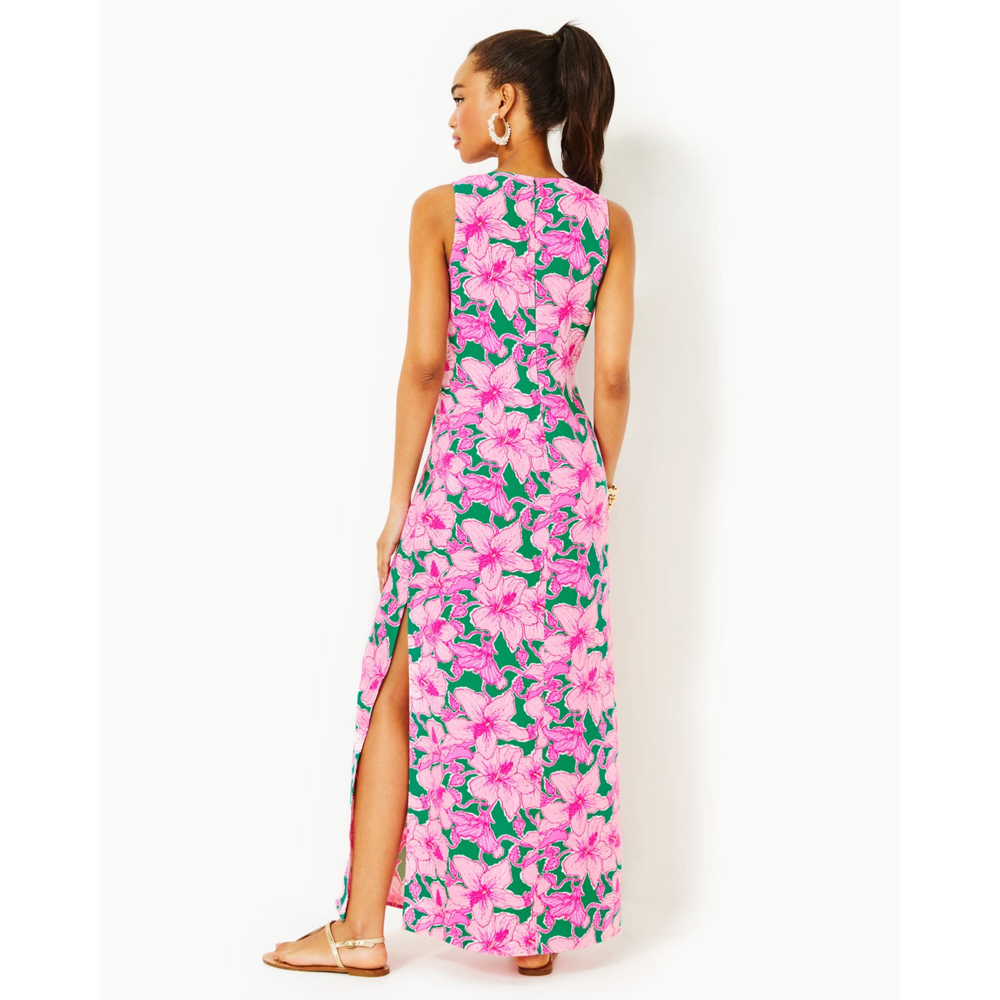 ELLIOTTA MAXI SHIFT DRESS