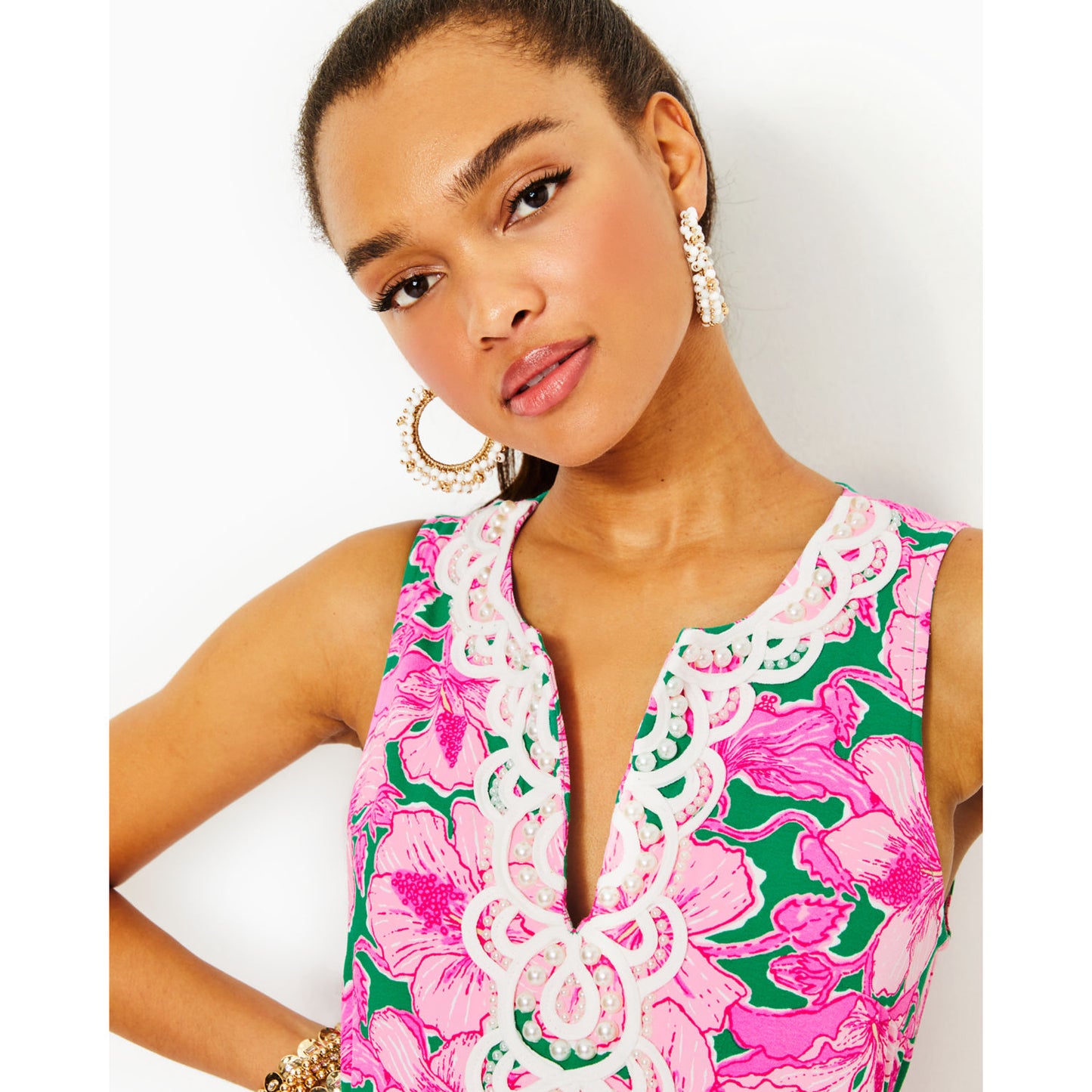 ELLIOTTA MAXI SHIFT DRESS