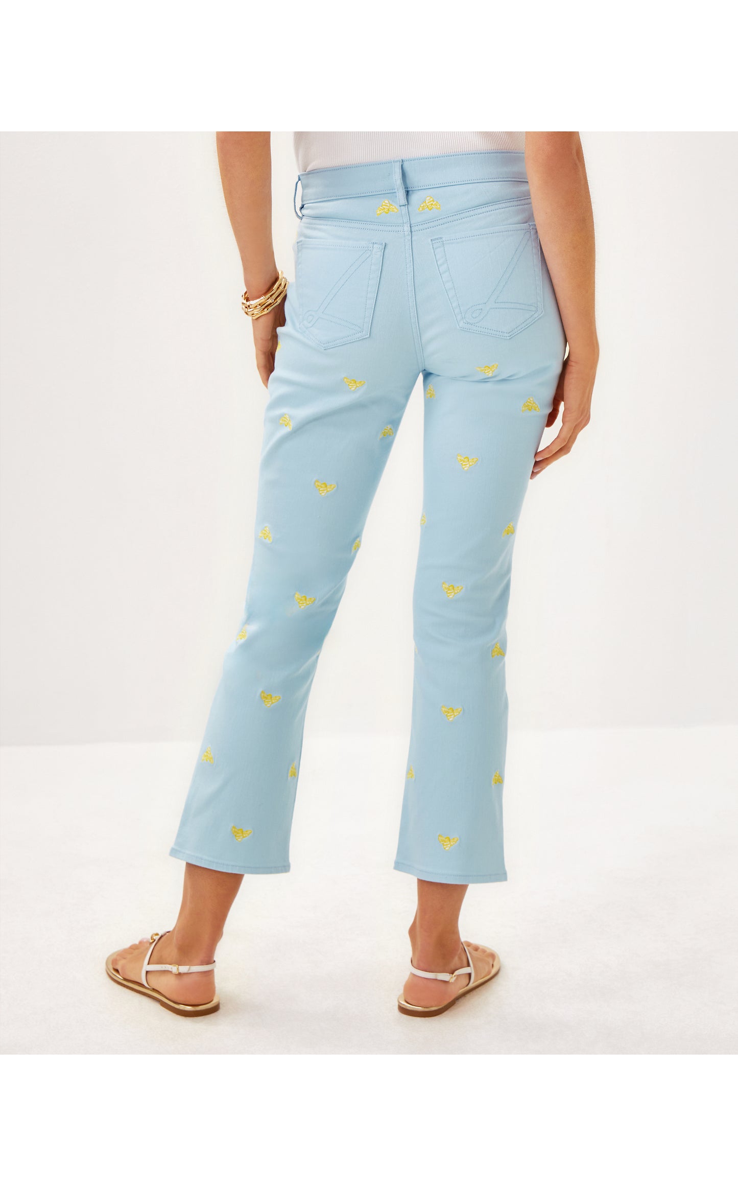 ANNET HIGH RISE CROP FLARE