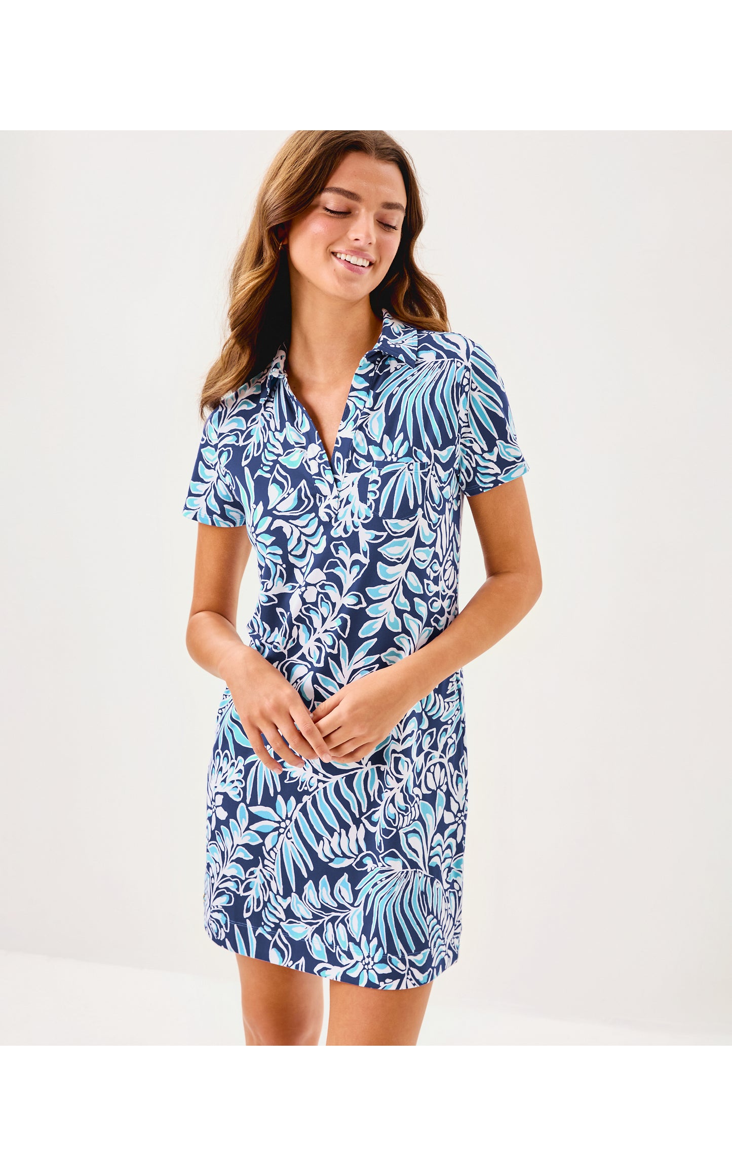 DUNE UPF 50+ SHORT SLEEVE DRESS