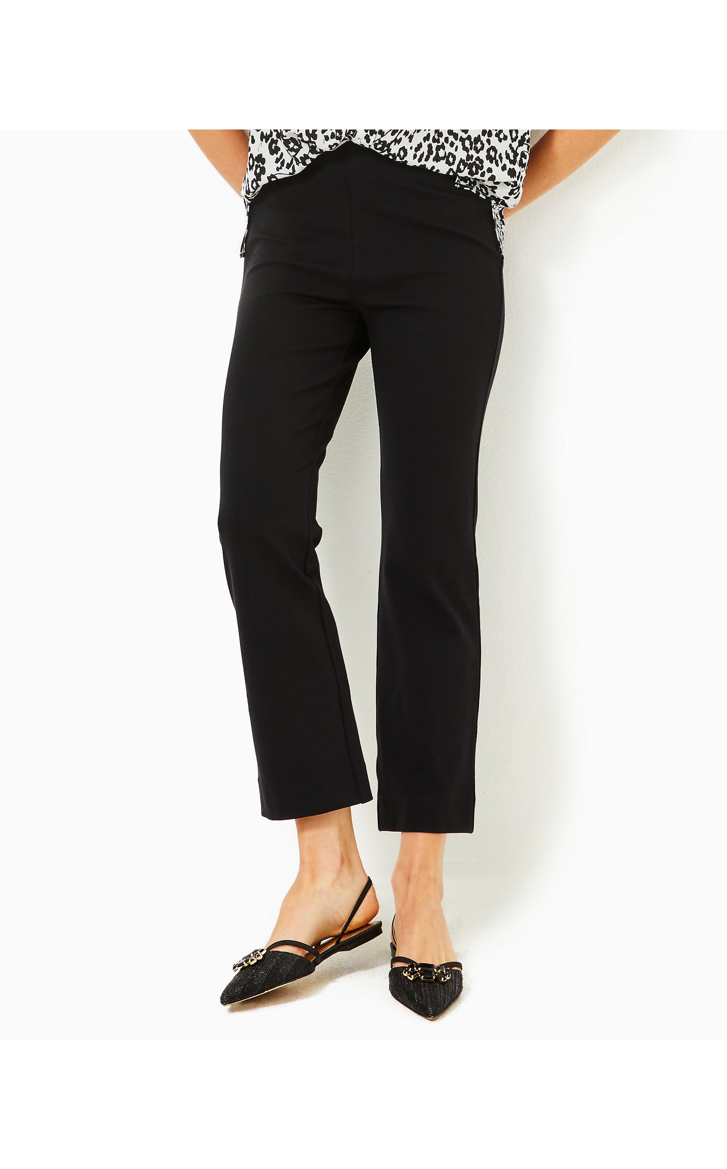 CHRISTABEL PONTE CROP FLARE PANT