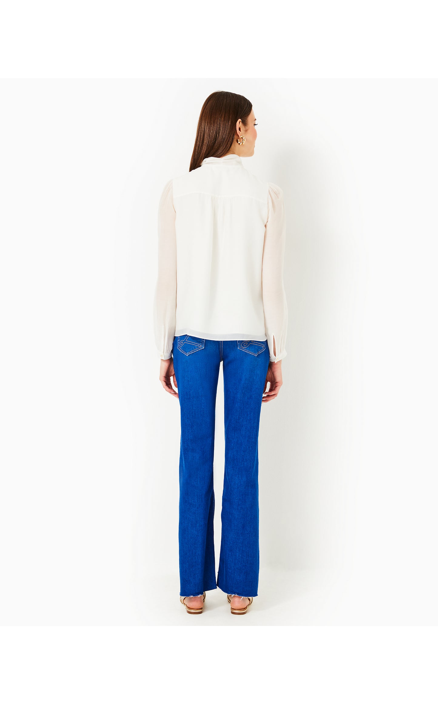 ANISTON HIGH RISE STRAIGHT CUT JEAN