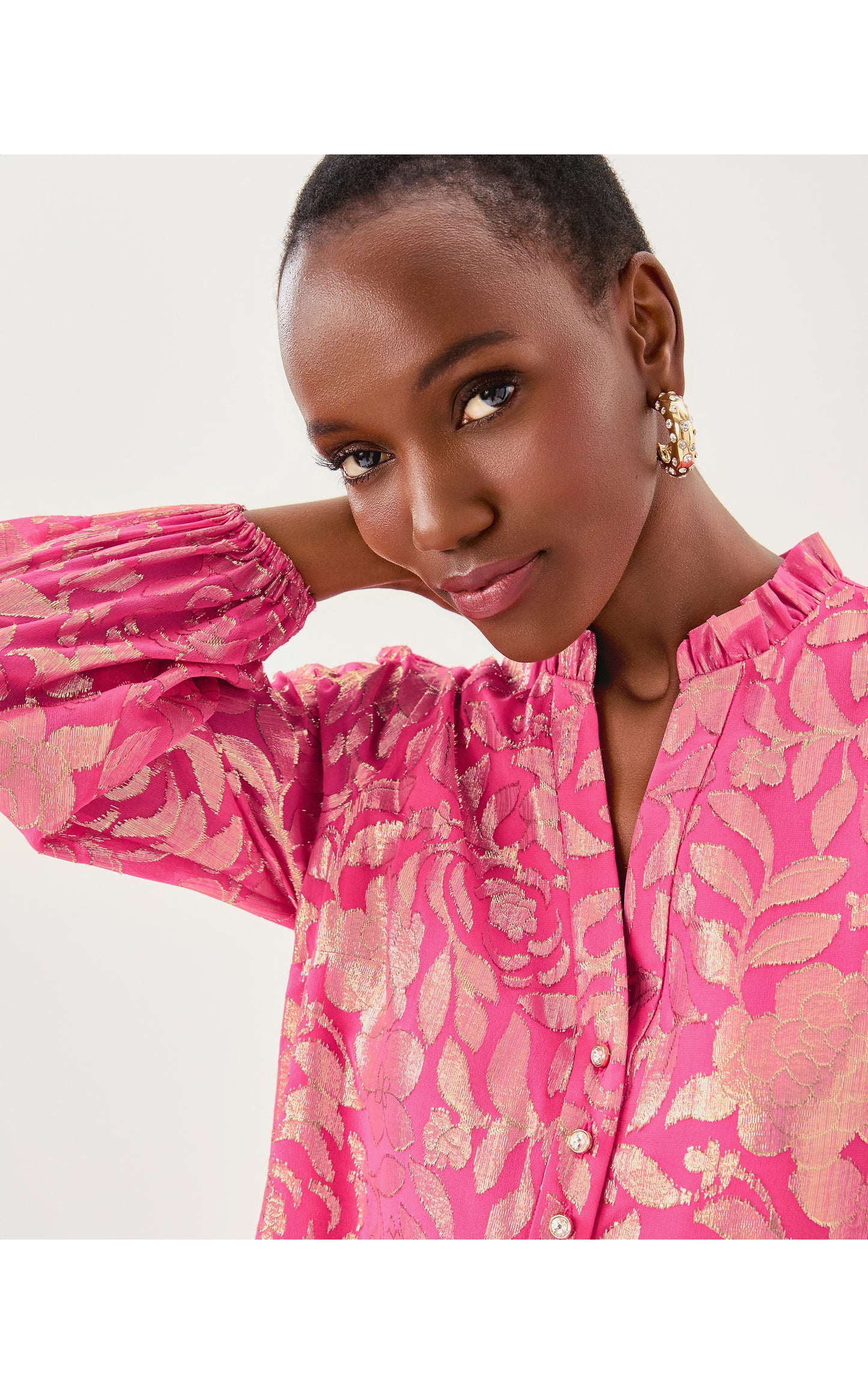EVALINE SILK DRESS