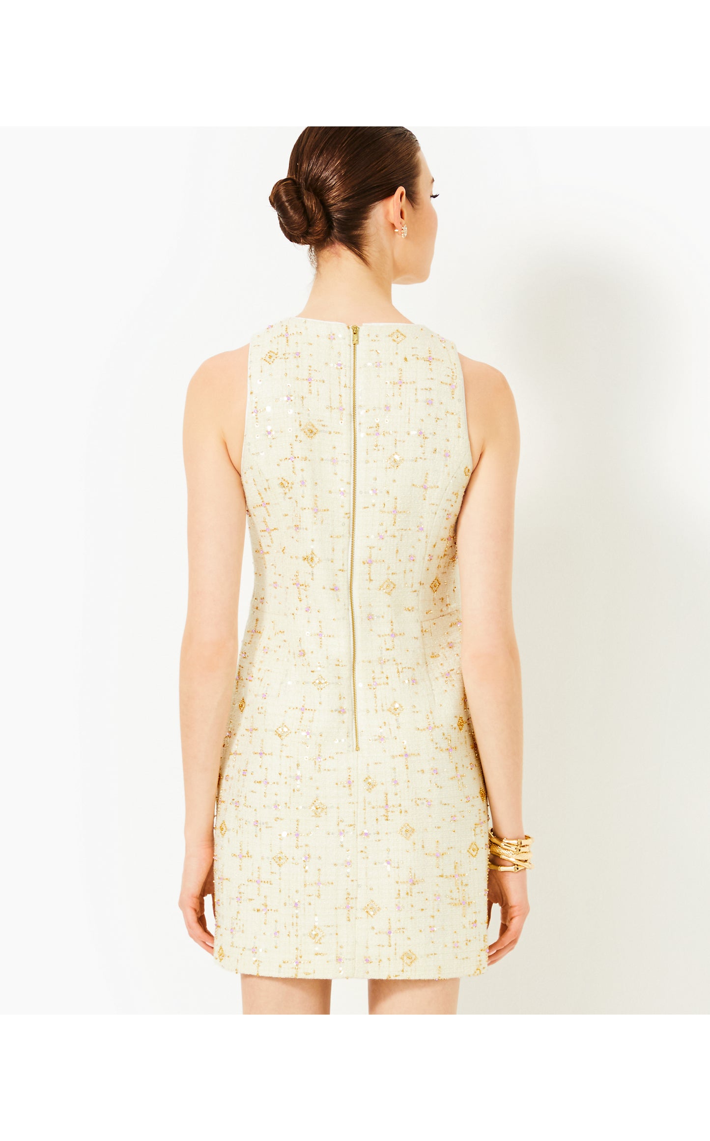 AUGUSTUS BEADED BOUCLE SHIFT