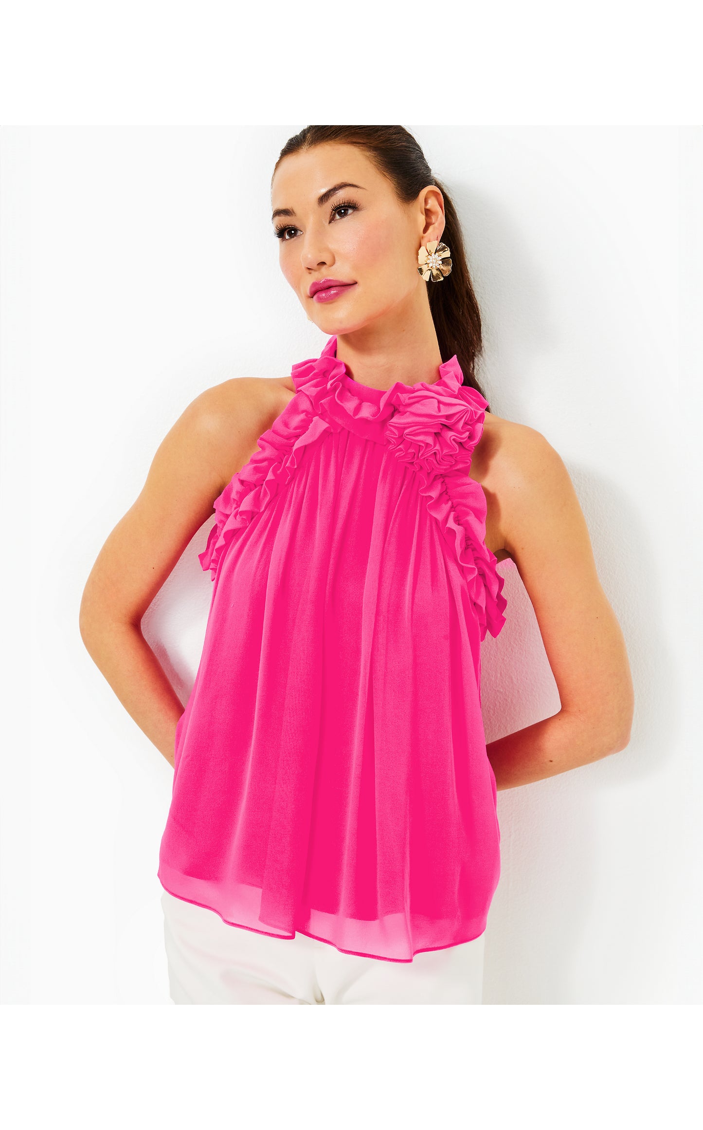FLORIAN SILK TOP